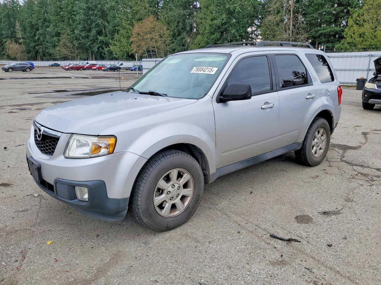 2011 Mazda Tribute I Silver vin: 4F2CY9C76BKM06892