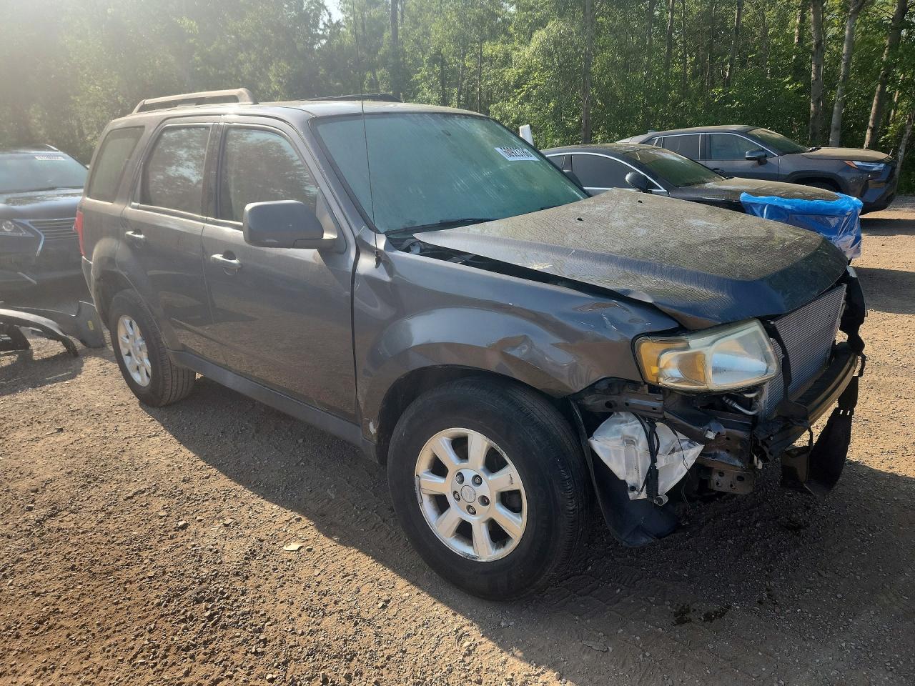 2011 Mazda Tribute I Gray vin: 4F2CY9C77BKM02995