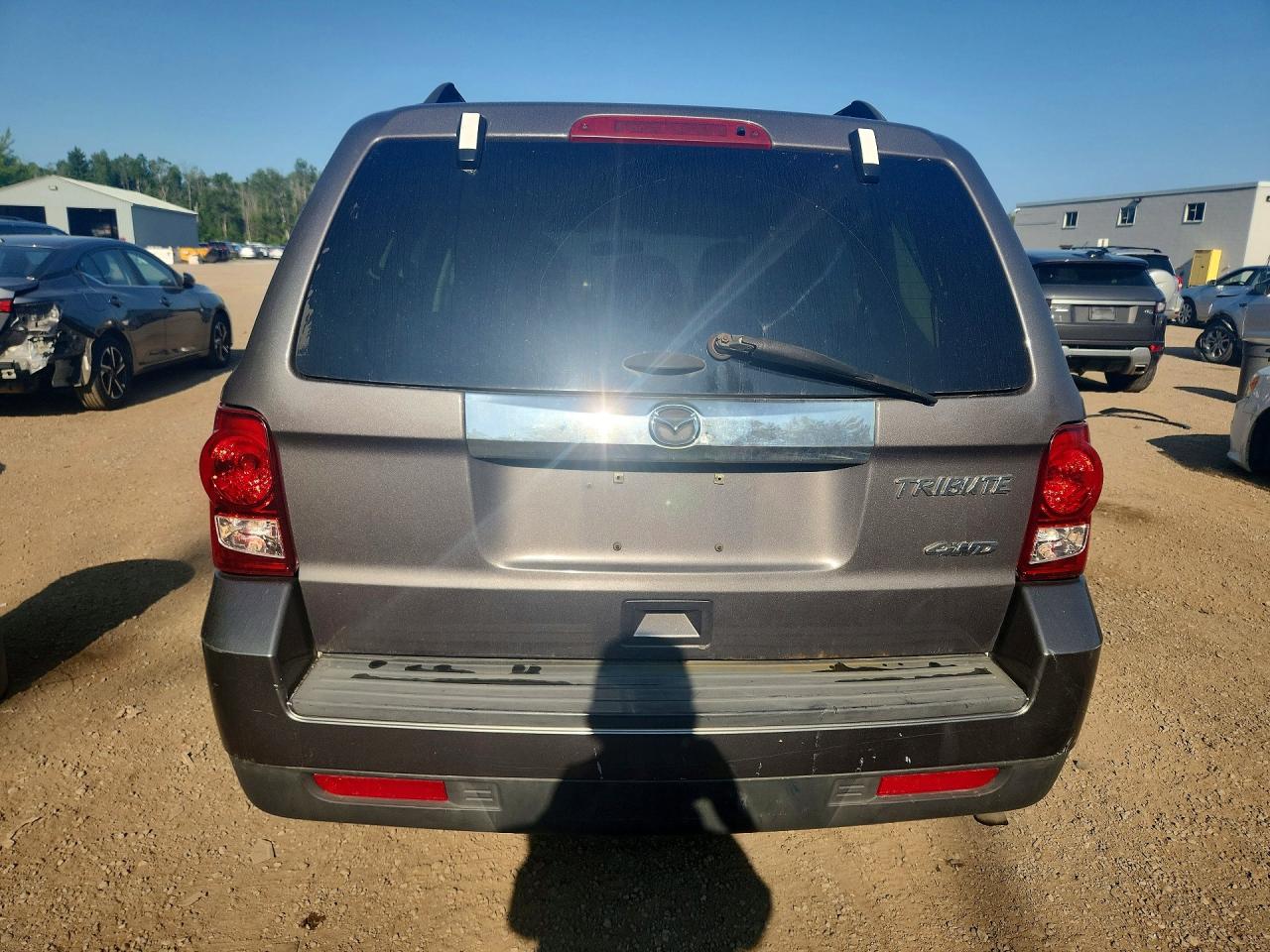 2011 Mazda Tribute I Gray vin: 4F2CY9C77BKM02995