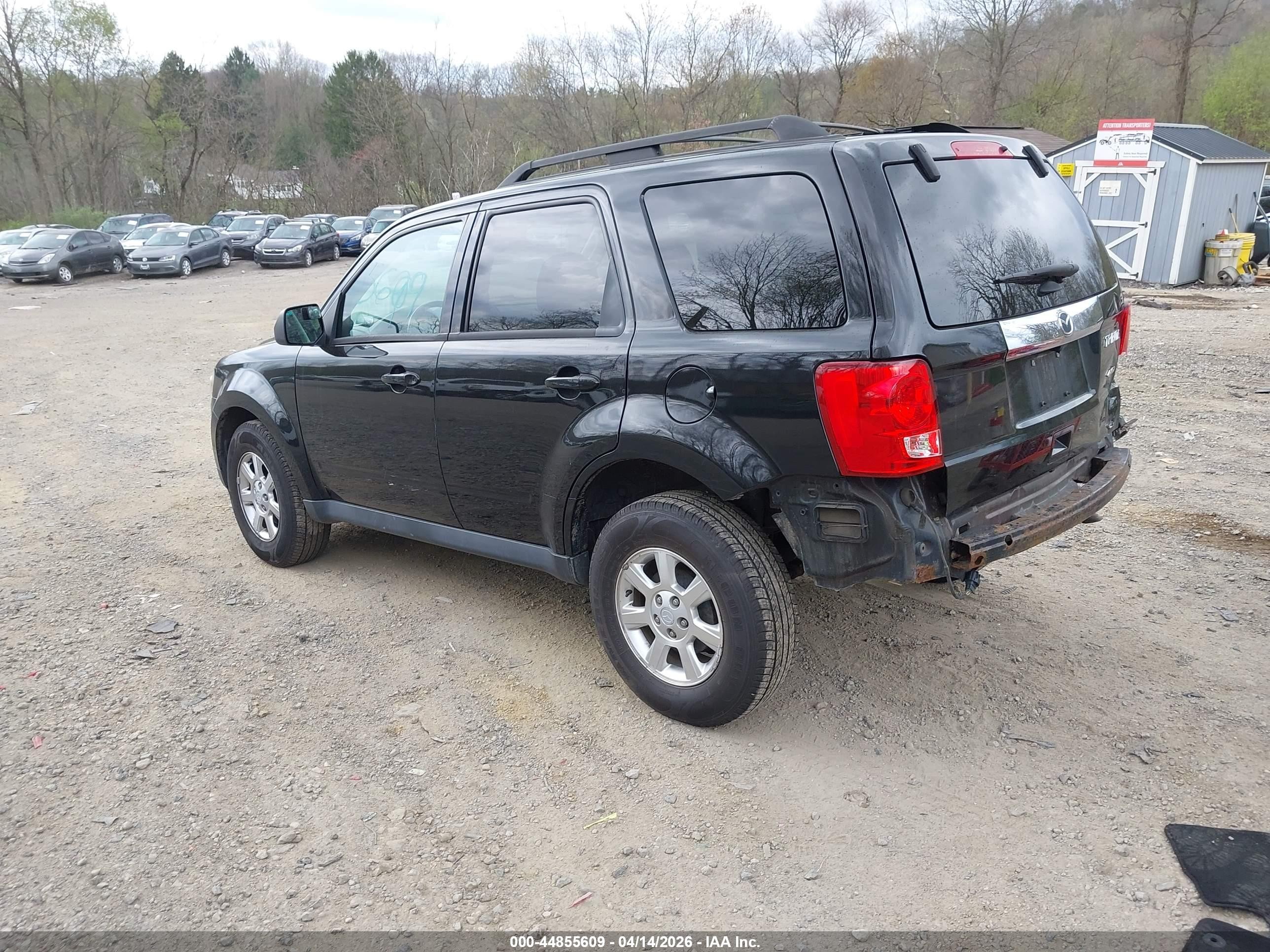 2011 Mazda Tribute I Grand Touring Black vin: 4F2CY9C79BKM06580