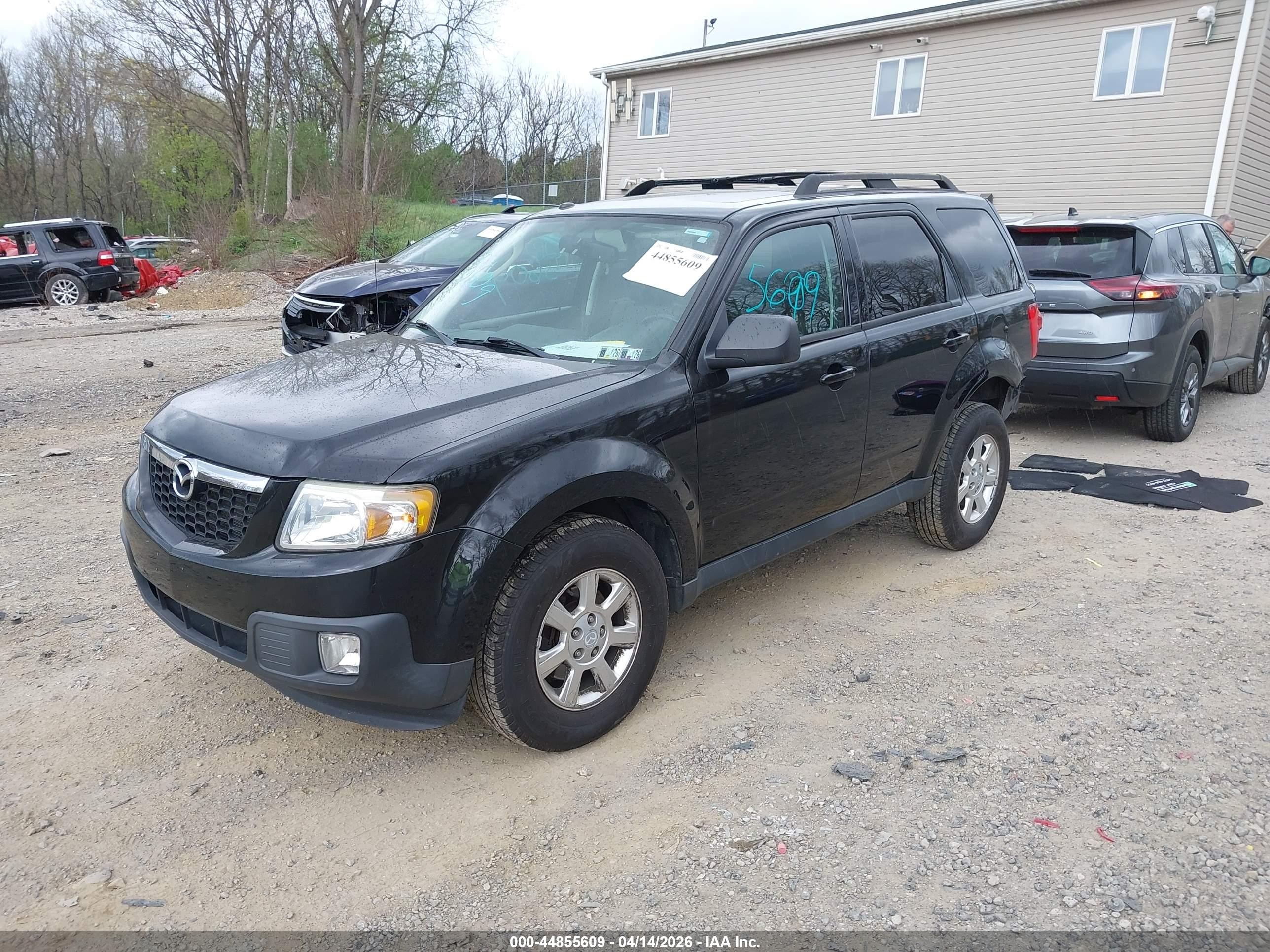 2011 Mazda Tribute I Grand Touring Black vin: 4F2CY9C79BKM06580