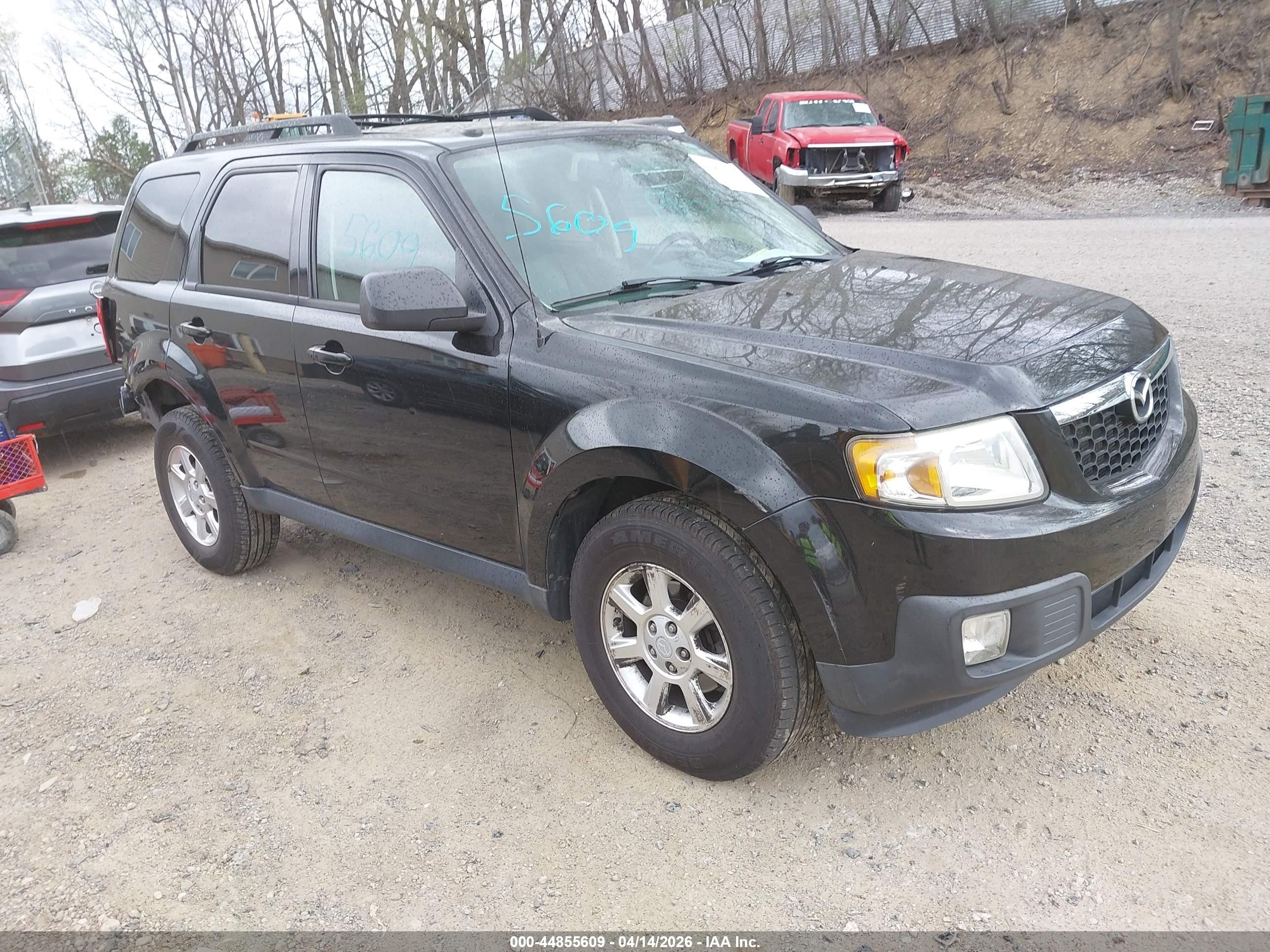 2011 Mazda Tribute I Grand Touring Black vin: 4F2CY9C79BKM06580