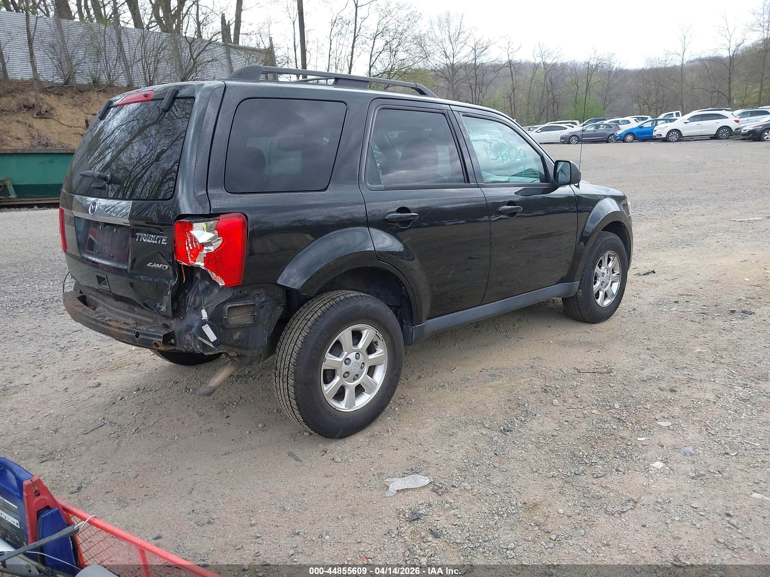 2011 Mazda Tribute I Grand Touring Black vin: 4F2CY9C79BKM06580
