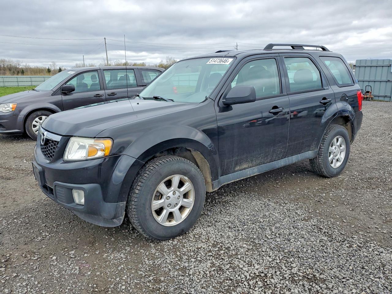 2011 Mazda Tribute I Black vin: 4F2CY9C7XBKM01954