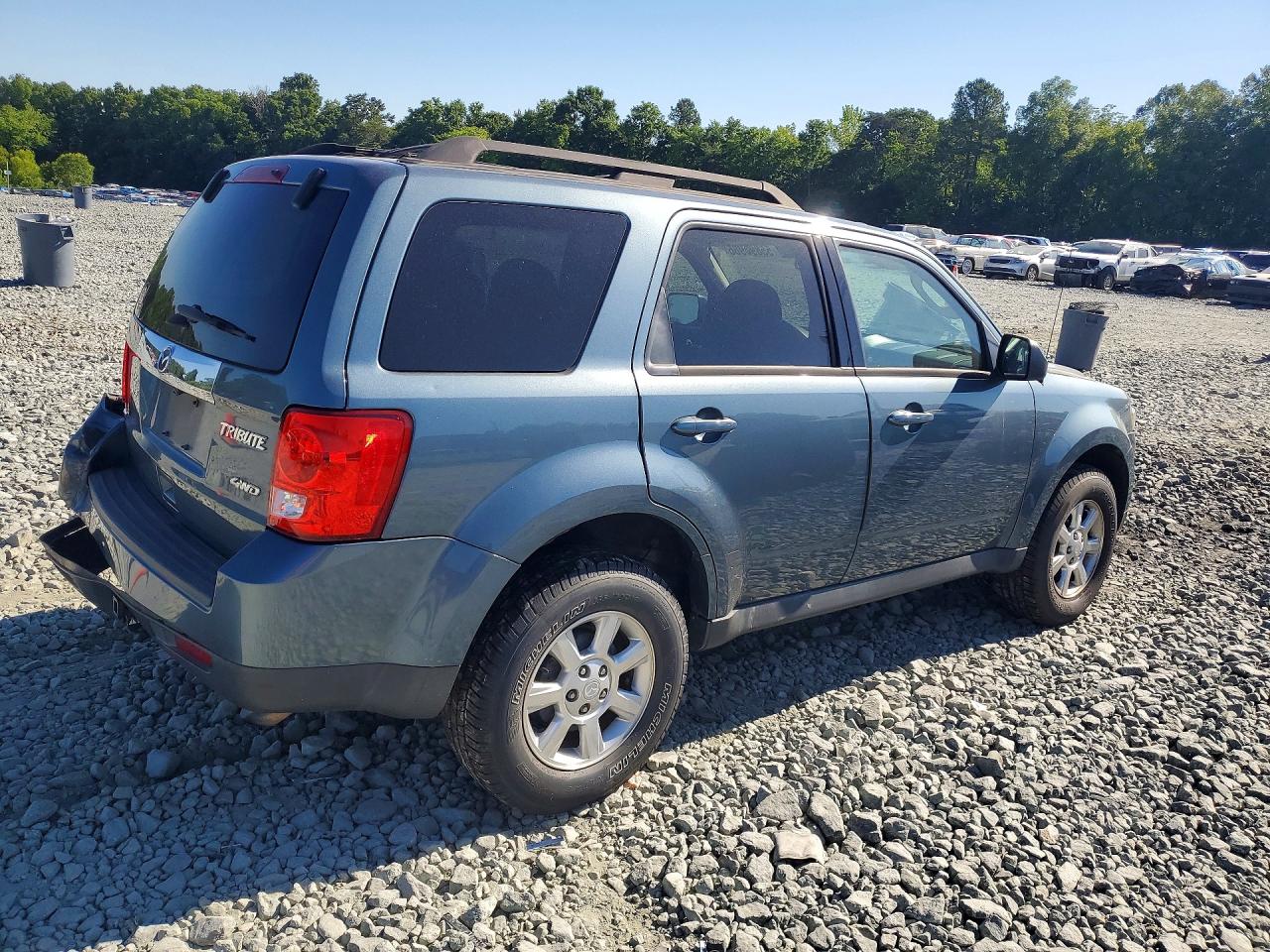2011 Mazda Tribute S Бирюзовый vin: 4F2CY9GG1BKM02498