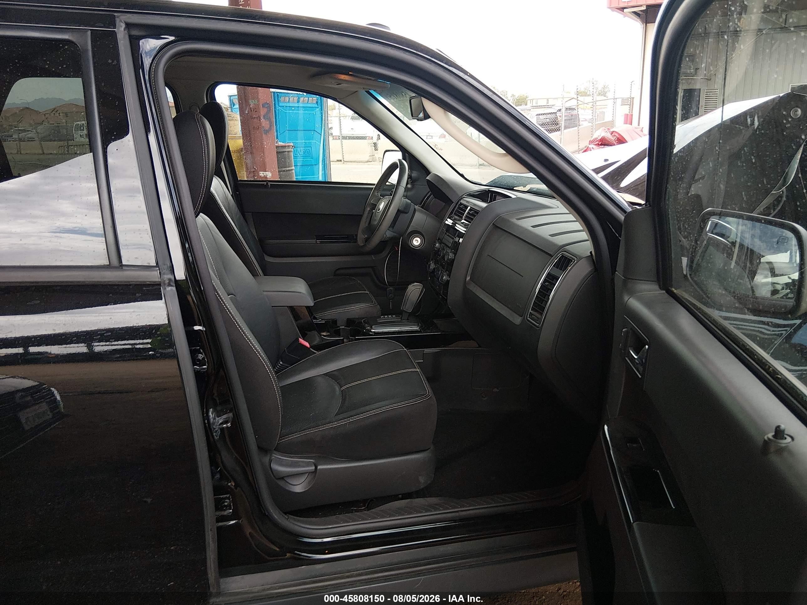 2010 Mazda Tribute S Grand Touring Black vin: 4F2CY9GG7AKM01404