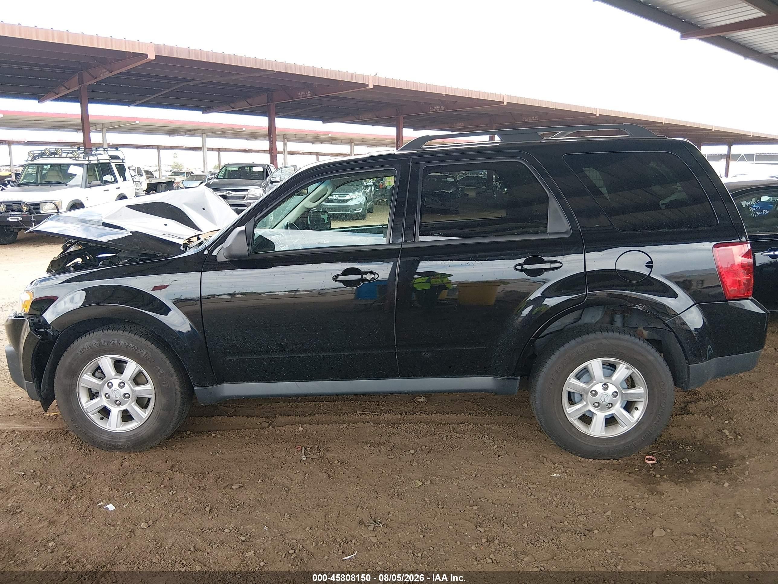 2010 Mazda Tribute S Grand Touring Black vin: 4F2CY9GG7AKM01404