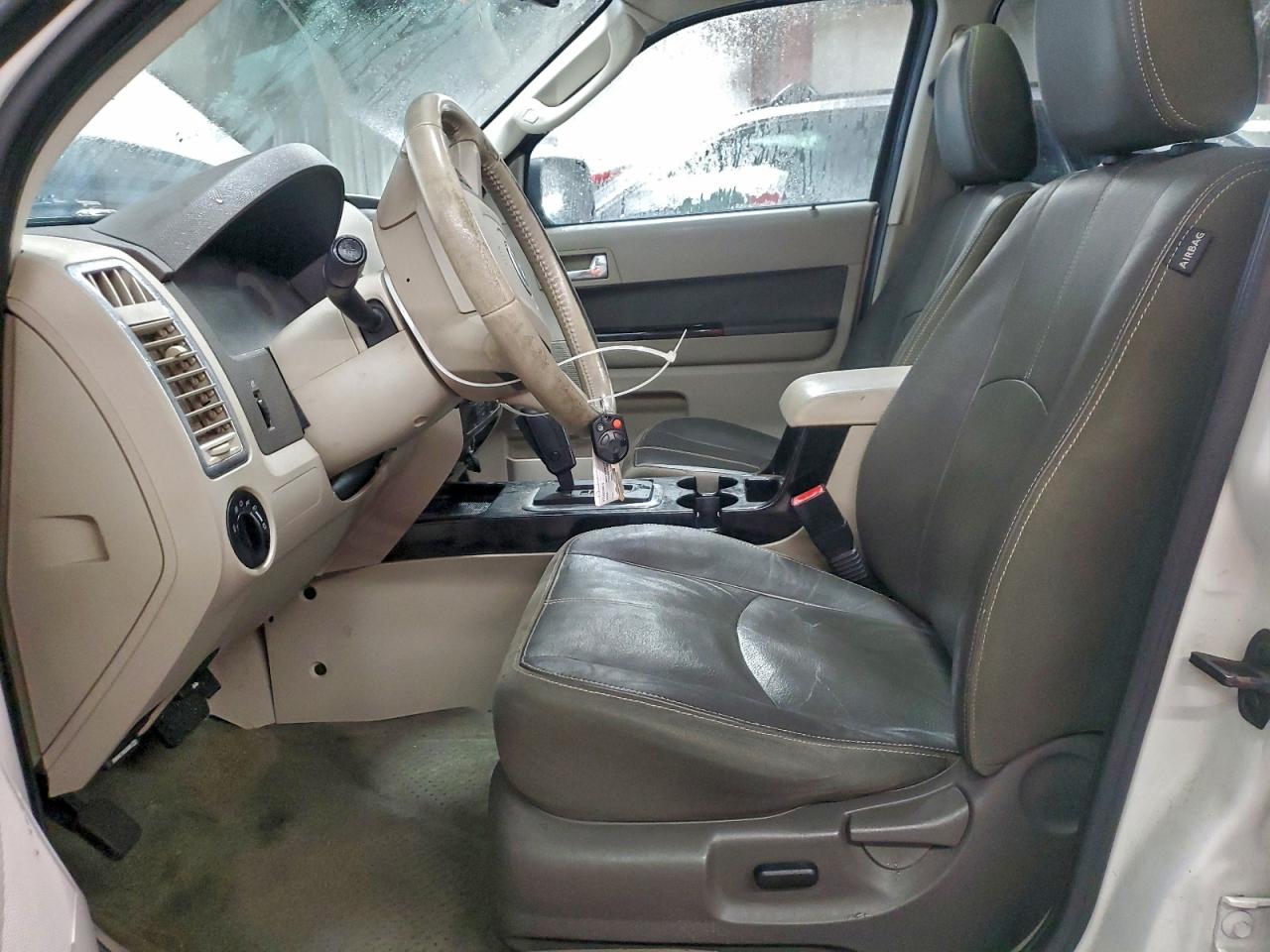 2011 Mazda Tribute S White vin: 4F2CY9GGXBKM01348