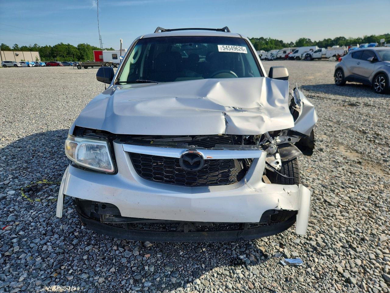 2009 Mazda Tribute I Silver vin: 4F2CZ02709KM06262