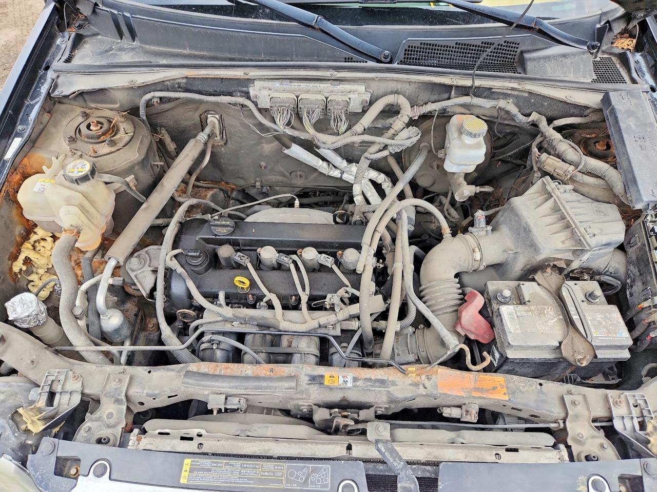 2009 Mazda Tribute I Черный vin: 4F2CZ02729KM01273