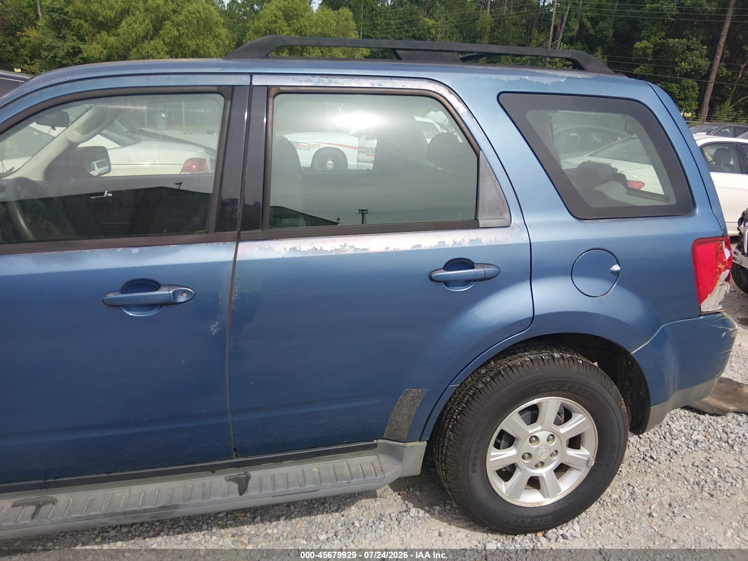2009 Mazda Tribute I Sport Blue vin: 4F2CZ02749KM07642