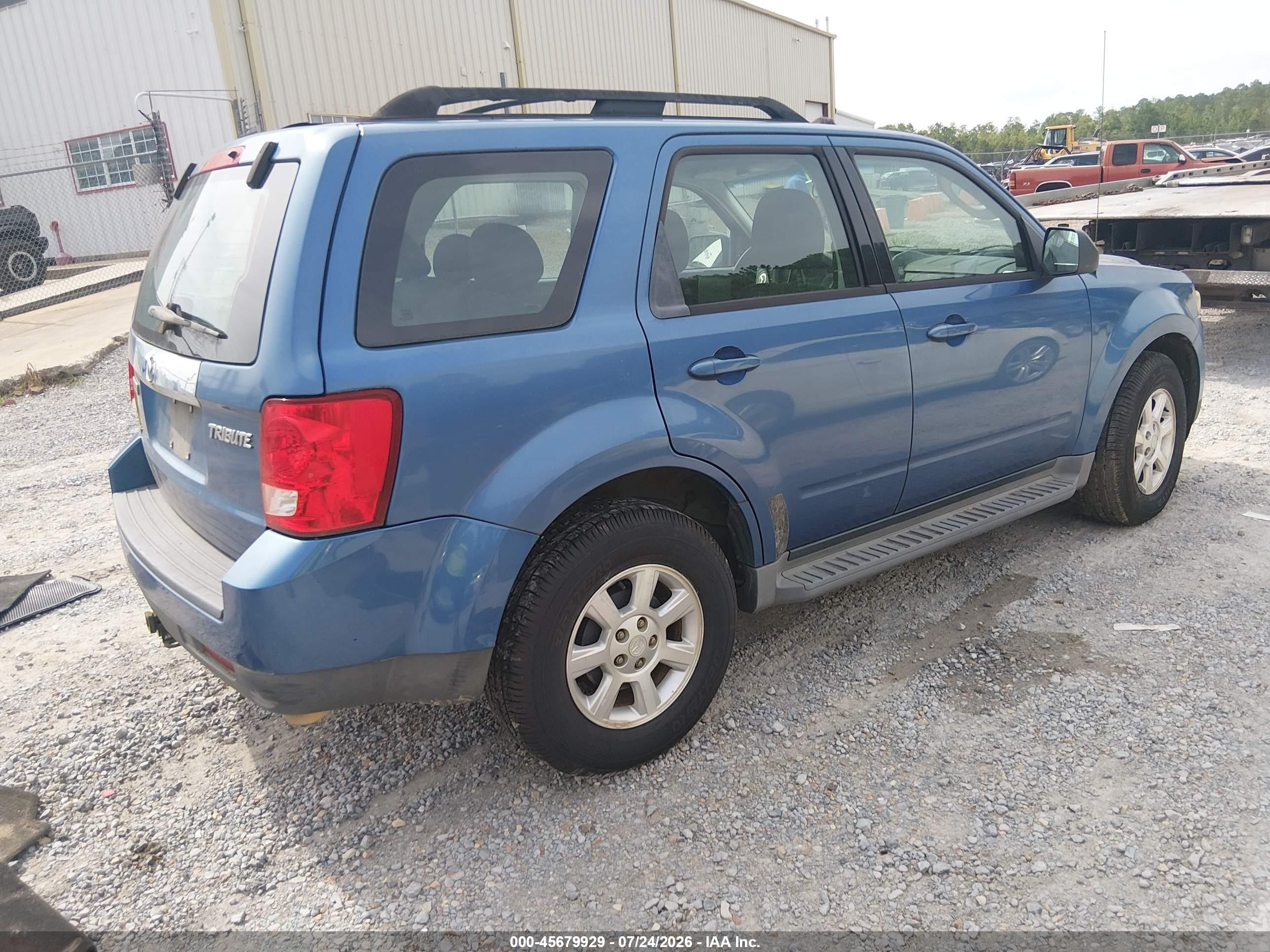 2009 Mazda Tribute I Sport Blue vin: 4F2CZ02749KM07642
