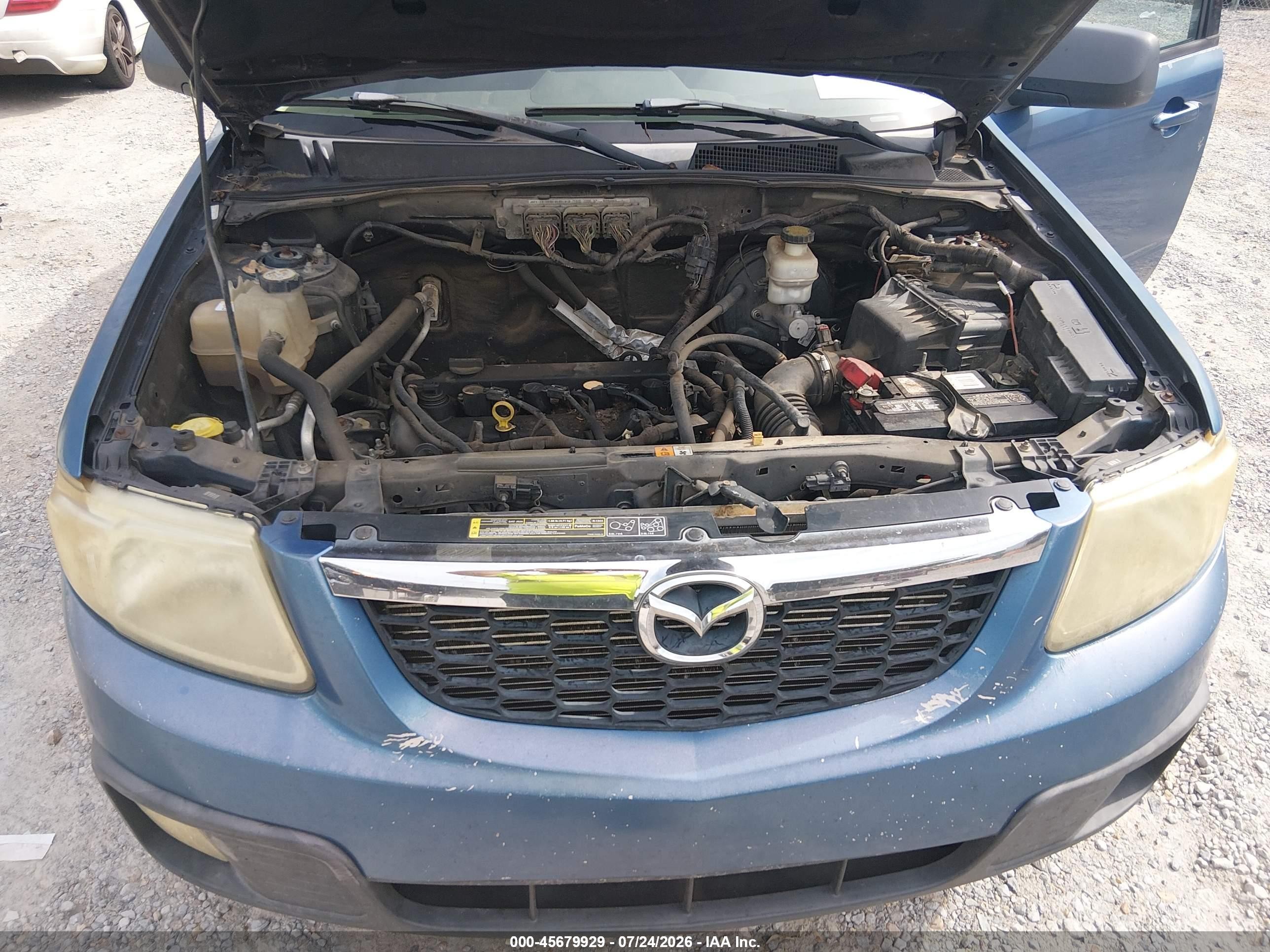 2009 Mazda Tribute I Sport Blue vin: 4F2CZ02749KM07642