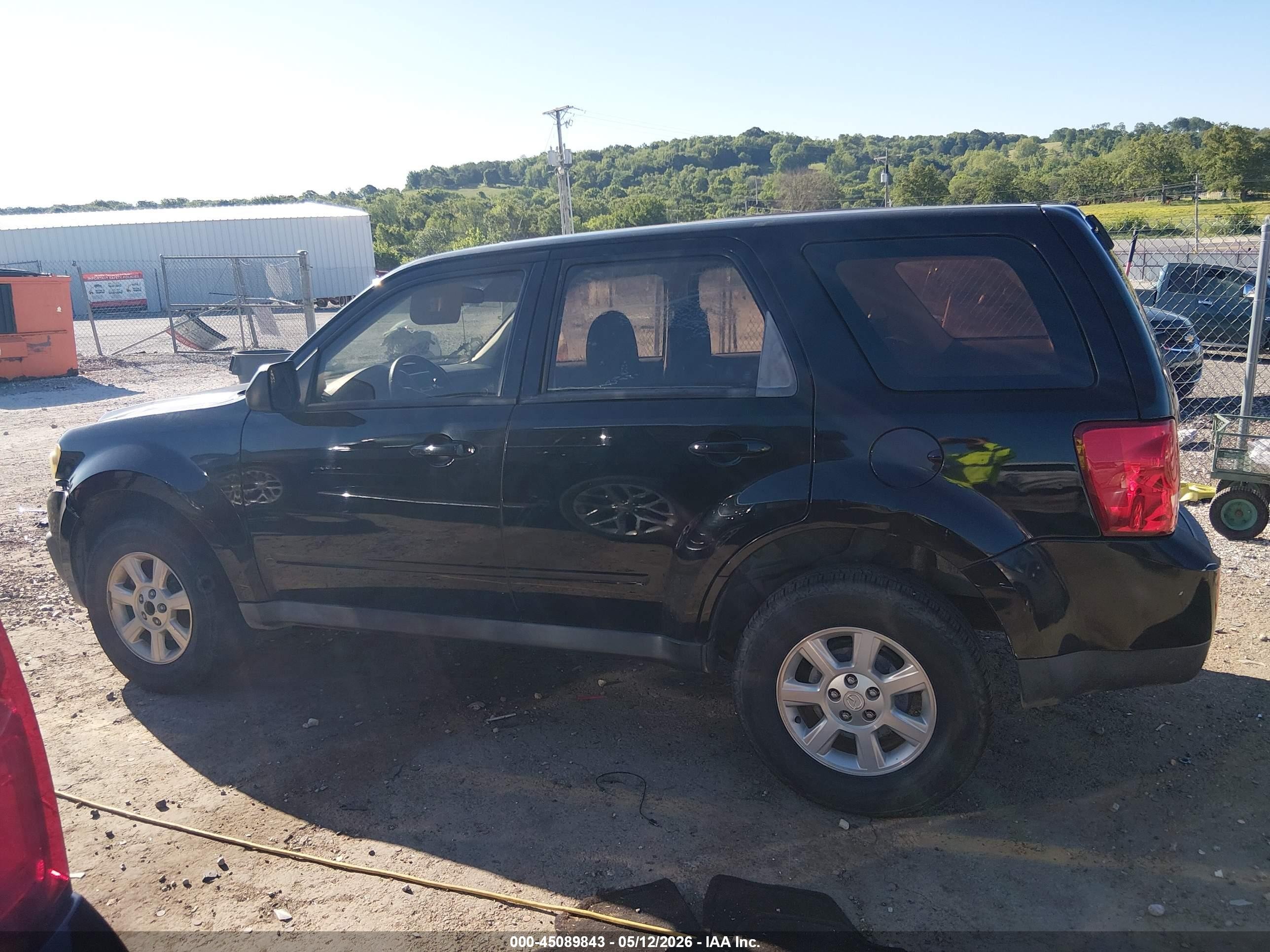 2009 Mazda Tribute I Sport Black vin: 4F2CZ02799KM05434