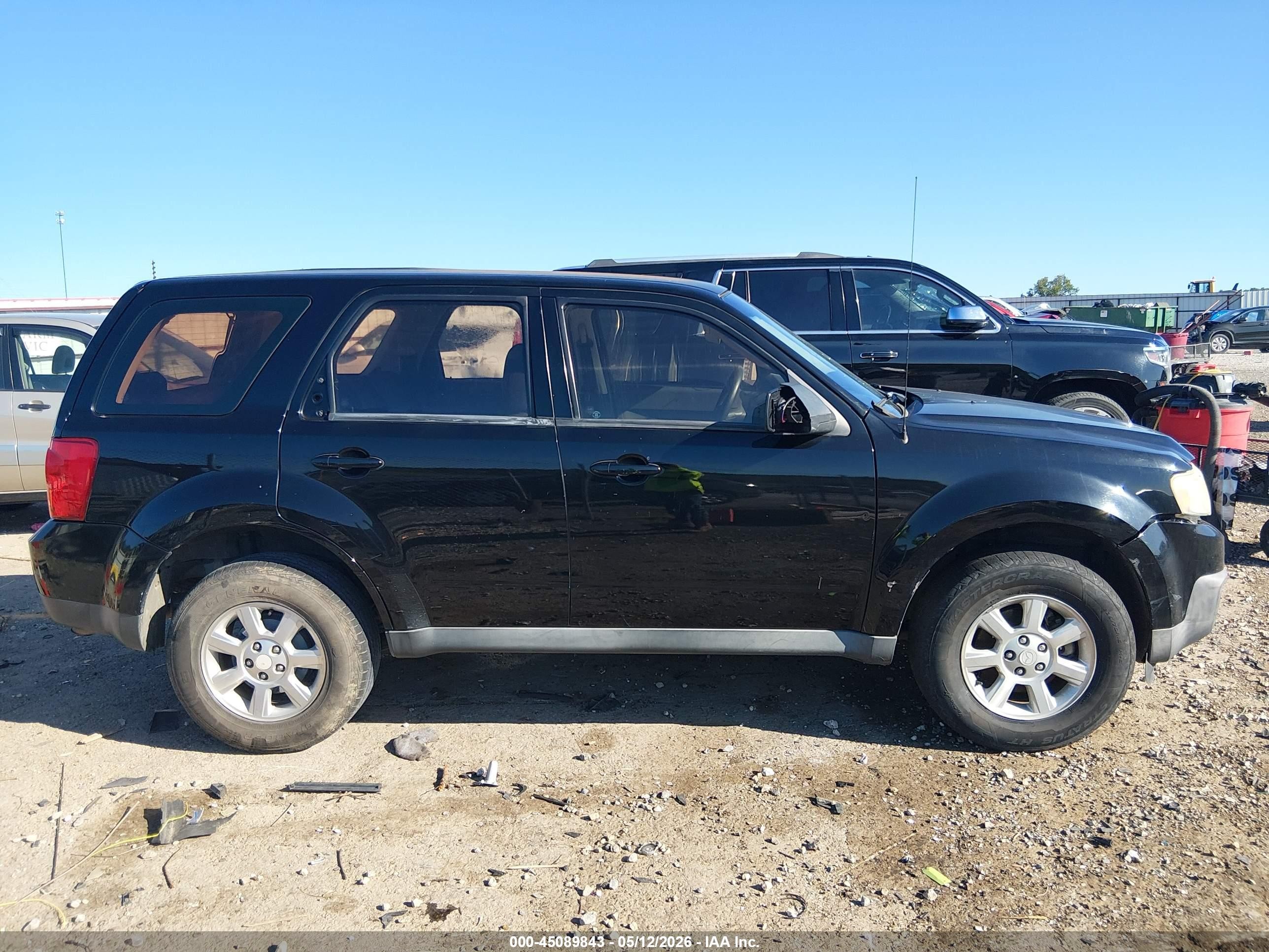 2009 Mazda Tribute I Sport Black vin: 4F2CZ02799KM05434