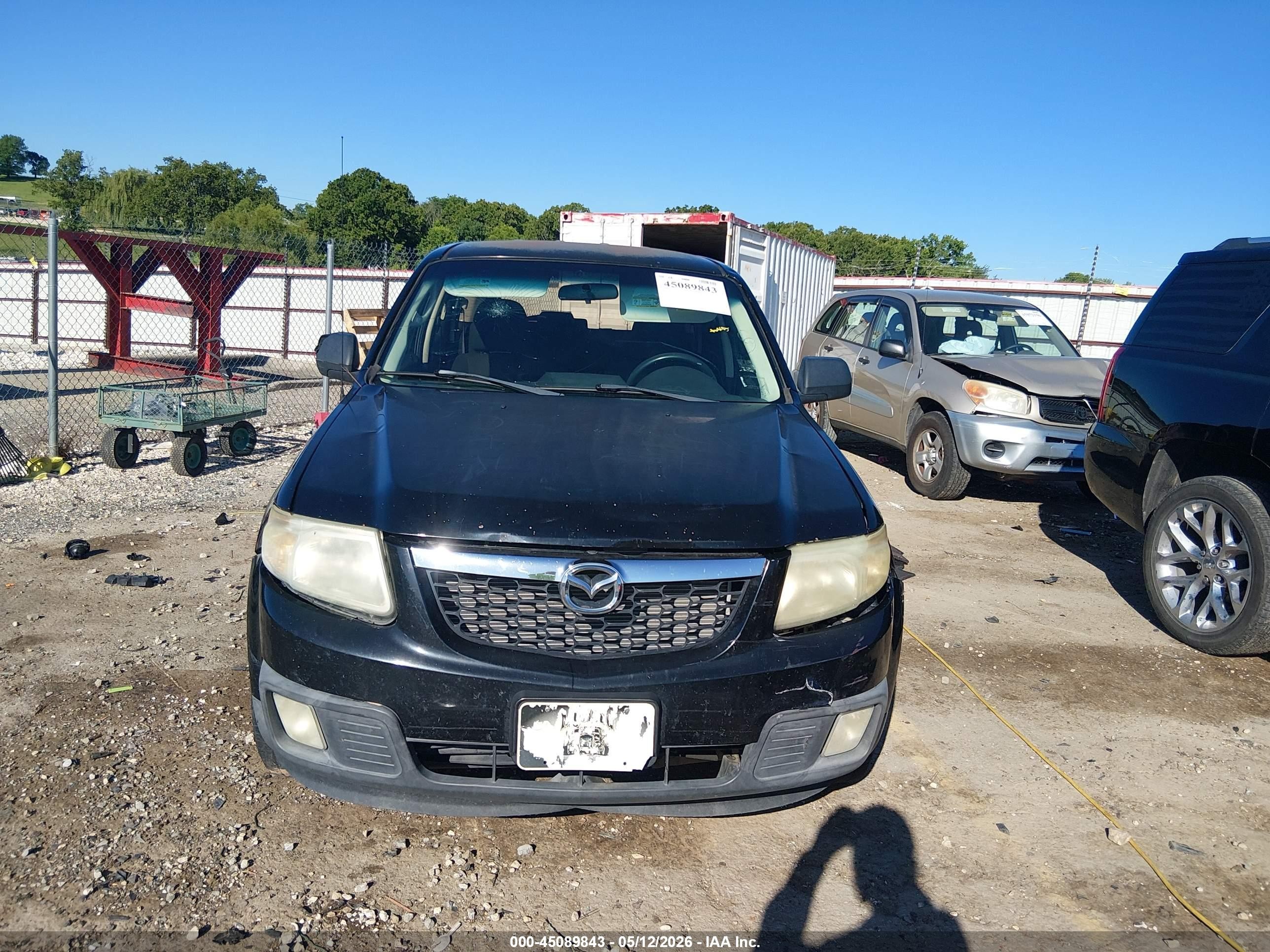 2009 Mazda Tribute I Sport Black vin: 4F2CZ02799KM05434