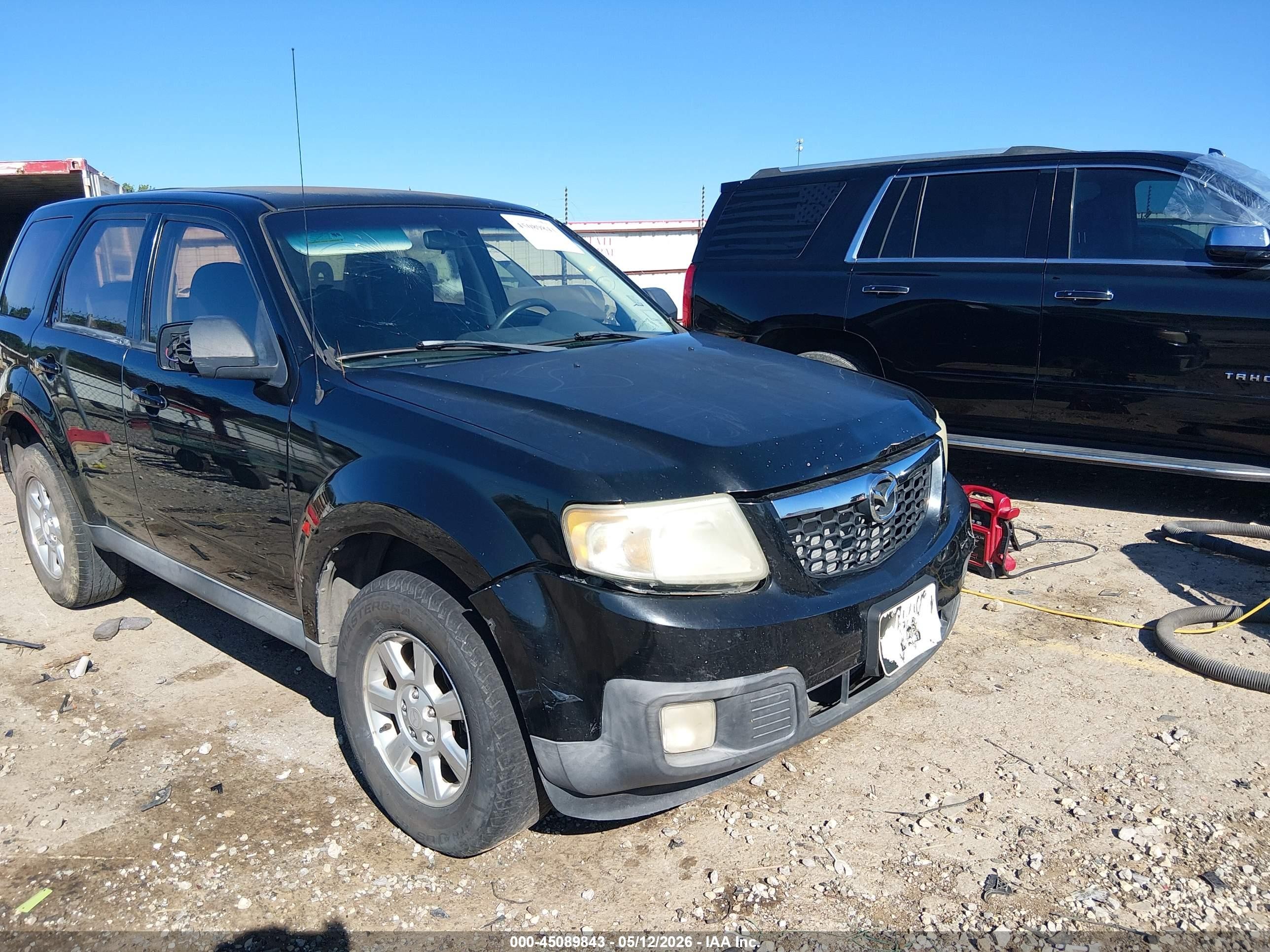 2009 Mazda Tribute I Sport Black vin: 4F2CZ02799KM05434