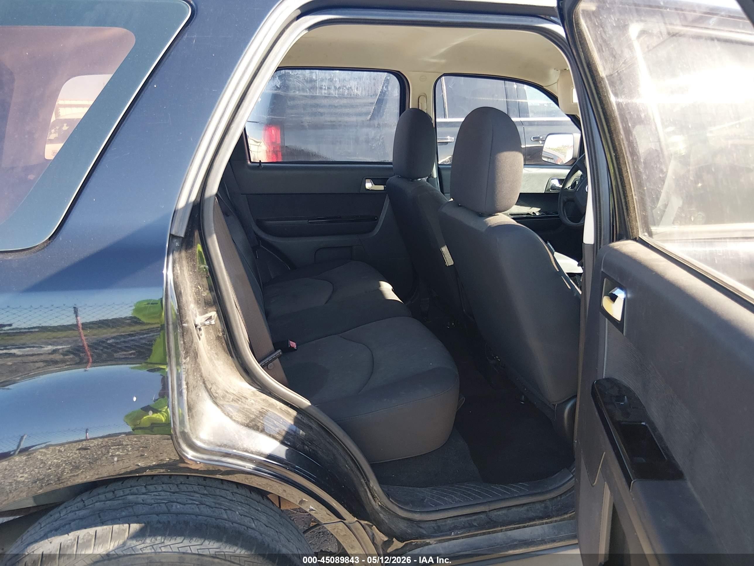 2009 Mazda Tribute I Sport Black vin: 4F2CZ02799KM05434