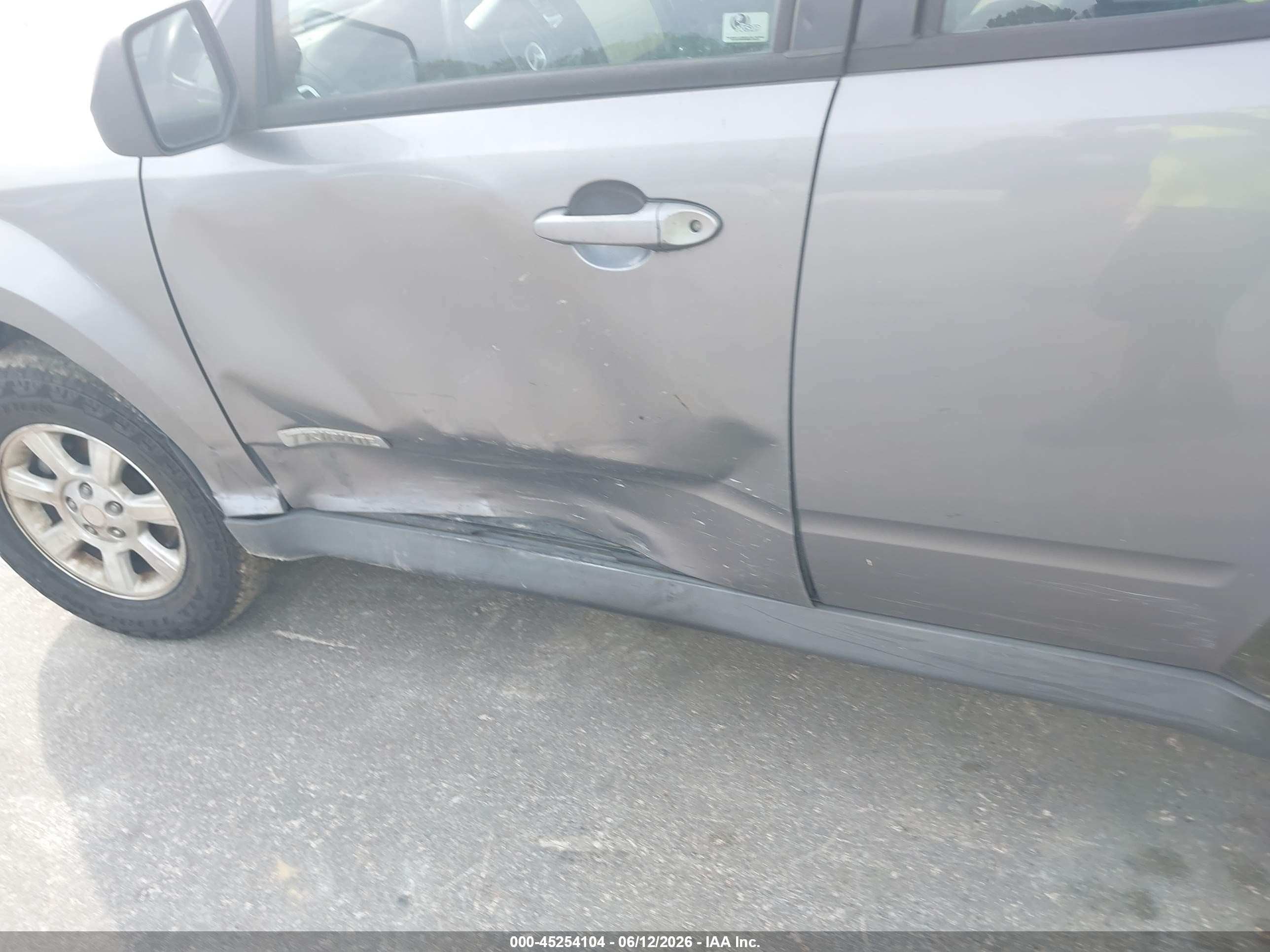 2008 Mazda Tribute I Sport Серый vin: 4F2CZ02Z08KM06083