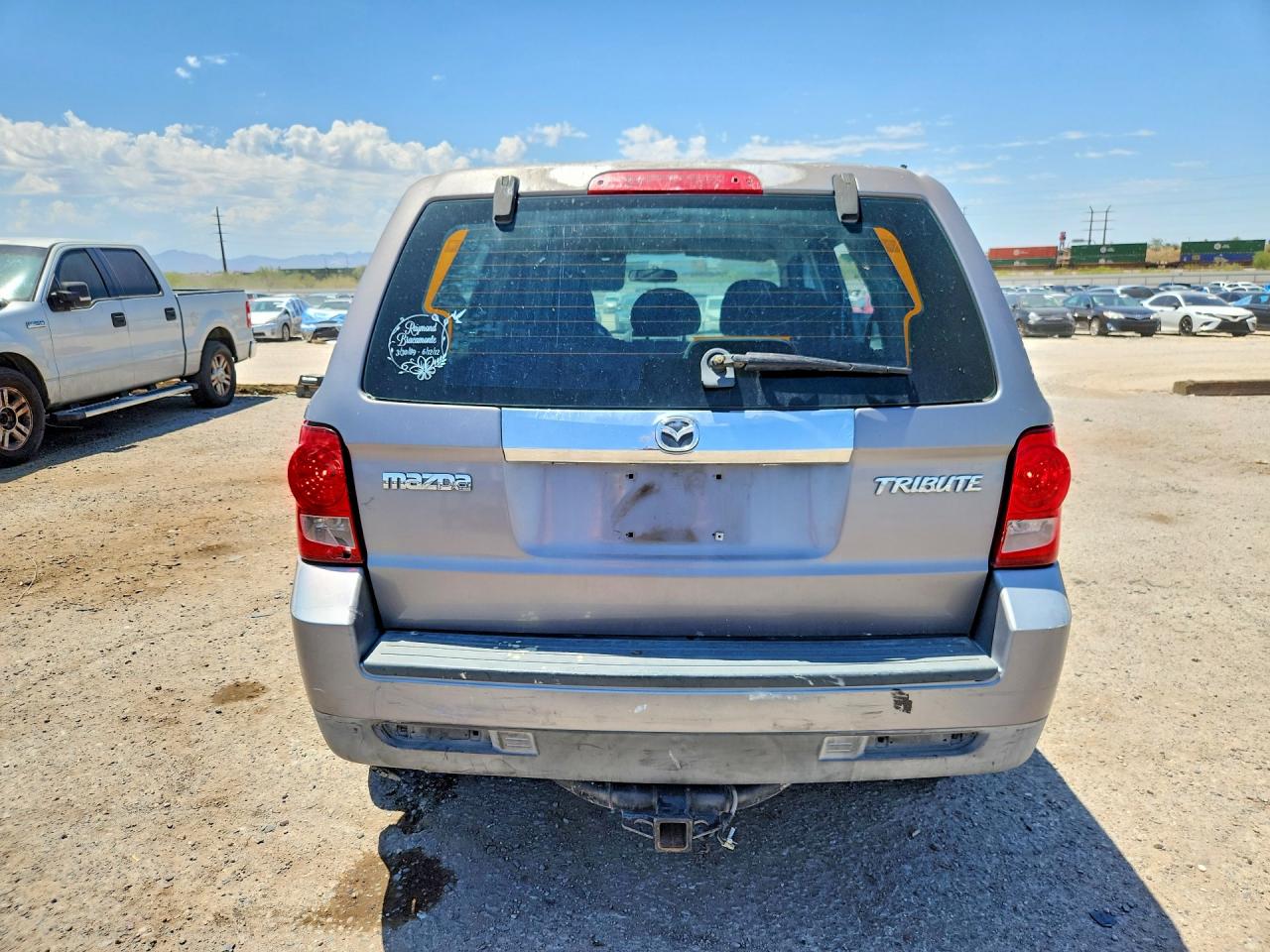 2008 Mazda Tribute I Коричневый vin: 4F2CZ02Z08KM30495