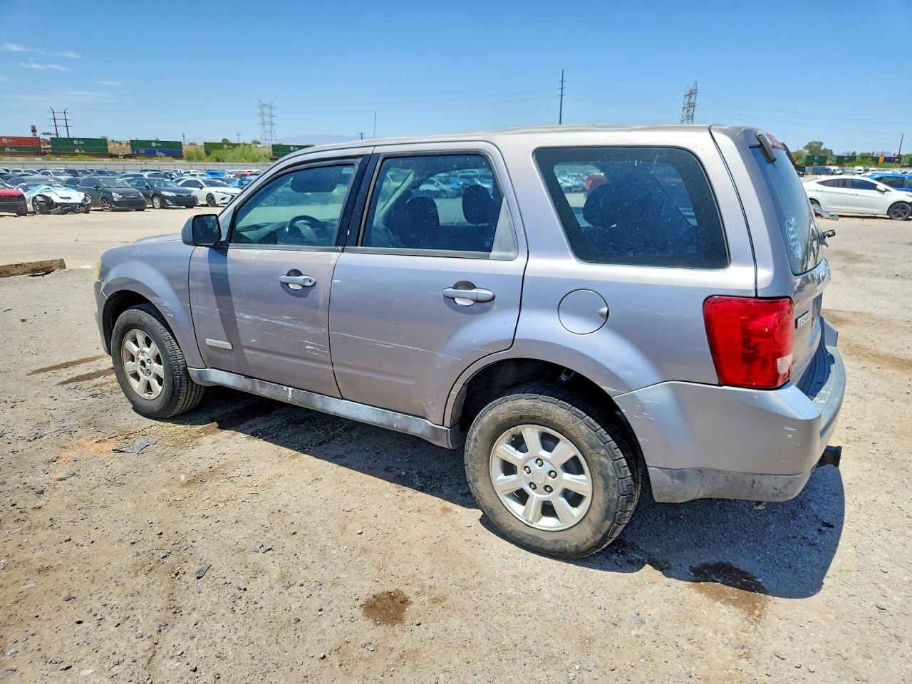 2008 Mazda Tribute I Коричневый vin: 4F2CZ02Z08KM30495