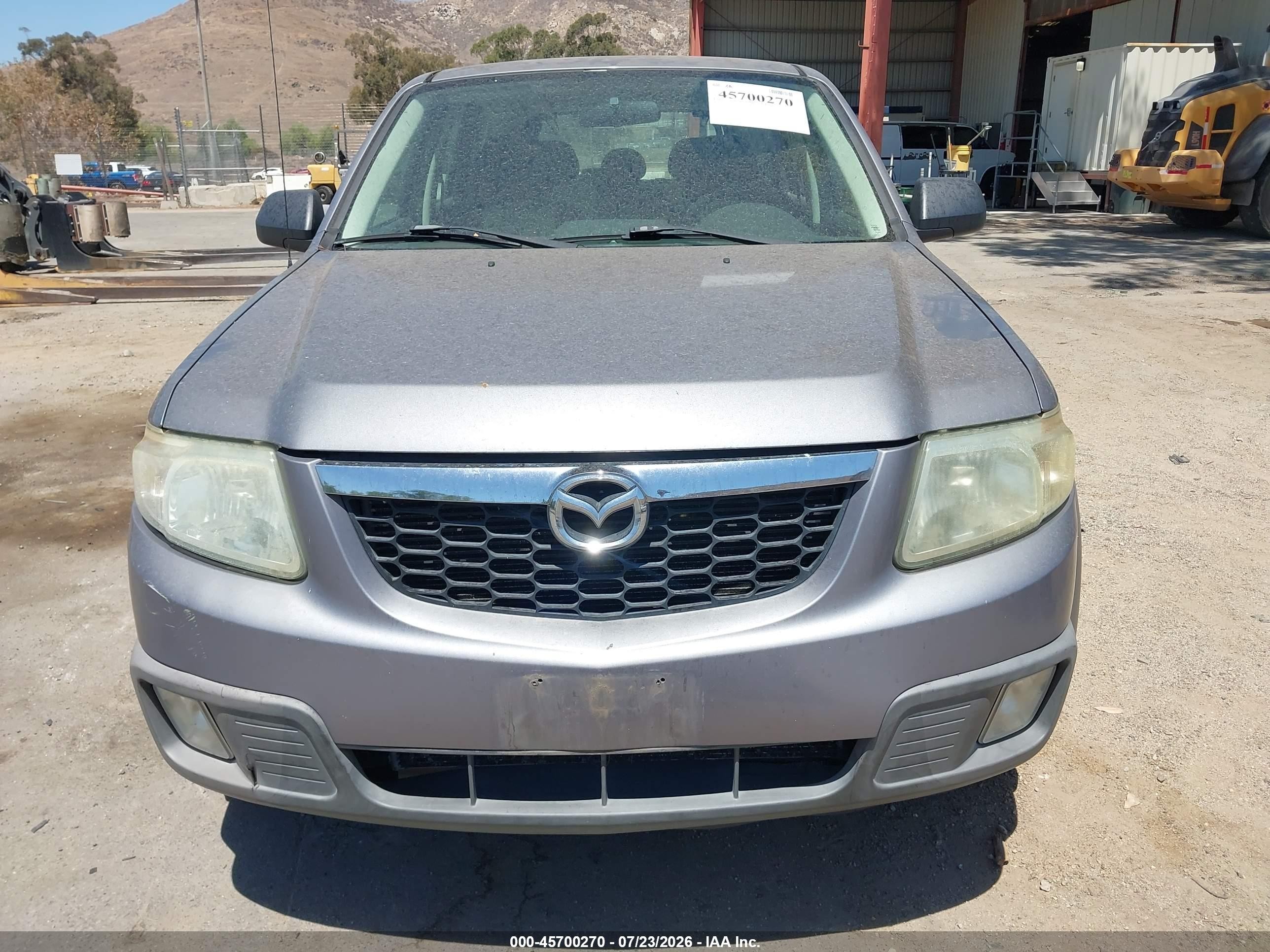 2008 Mazda Tribute I Sport Gray vin: 4F2CZ02Z58KM02692