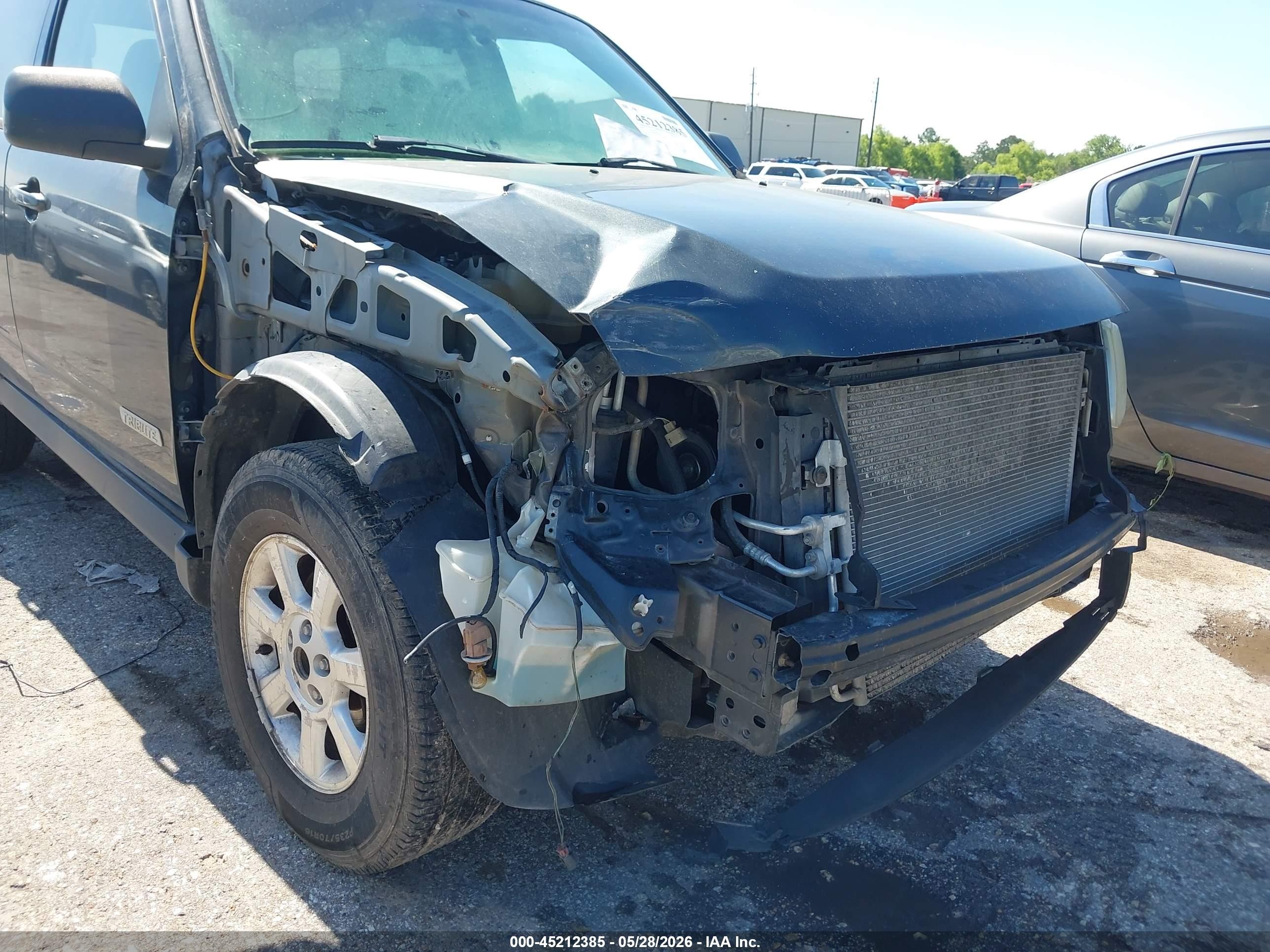 2008 Mazda Tribute I Touring Dark Blue vin: 4F2CZ02Z68KM18528