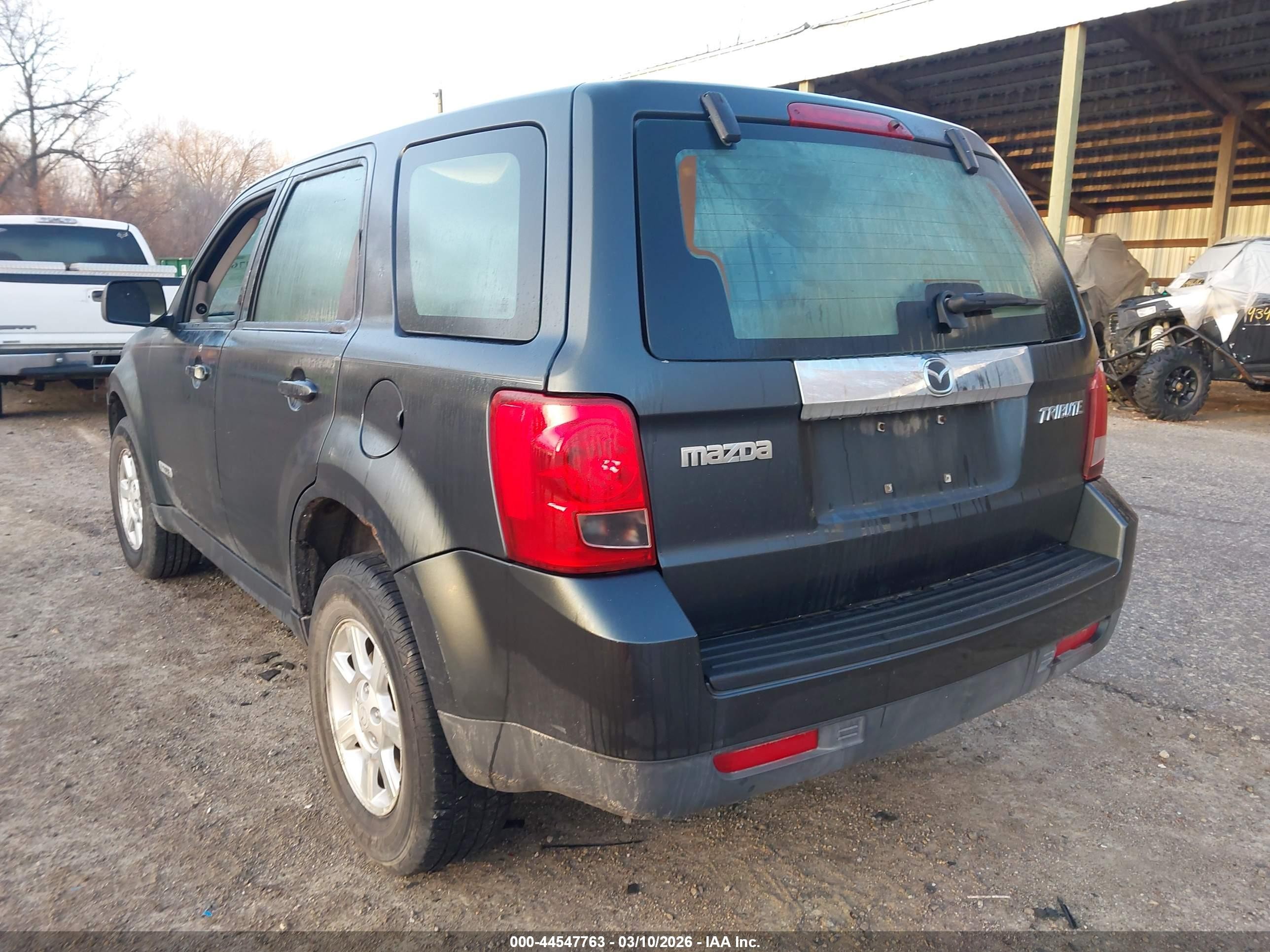 2008 Mazda Tribute I Sport Серый vin: 4F2CZ02Z78KM17789