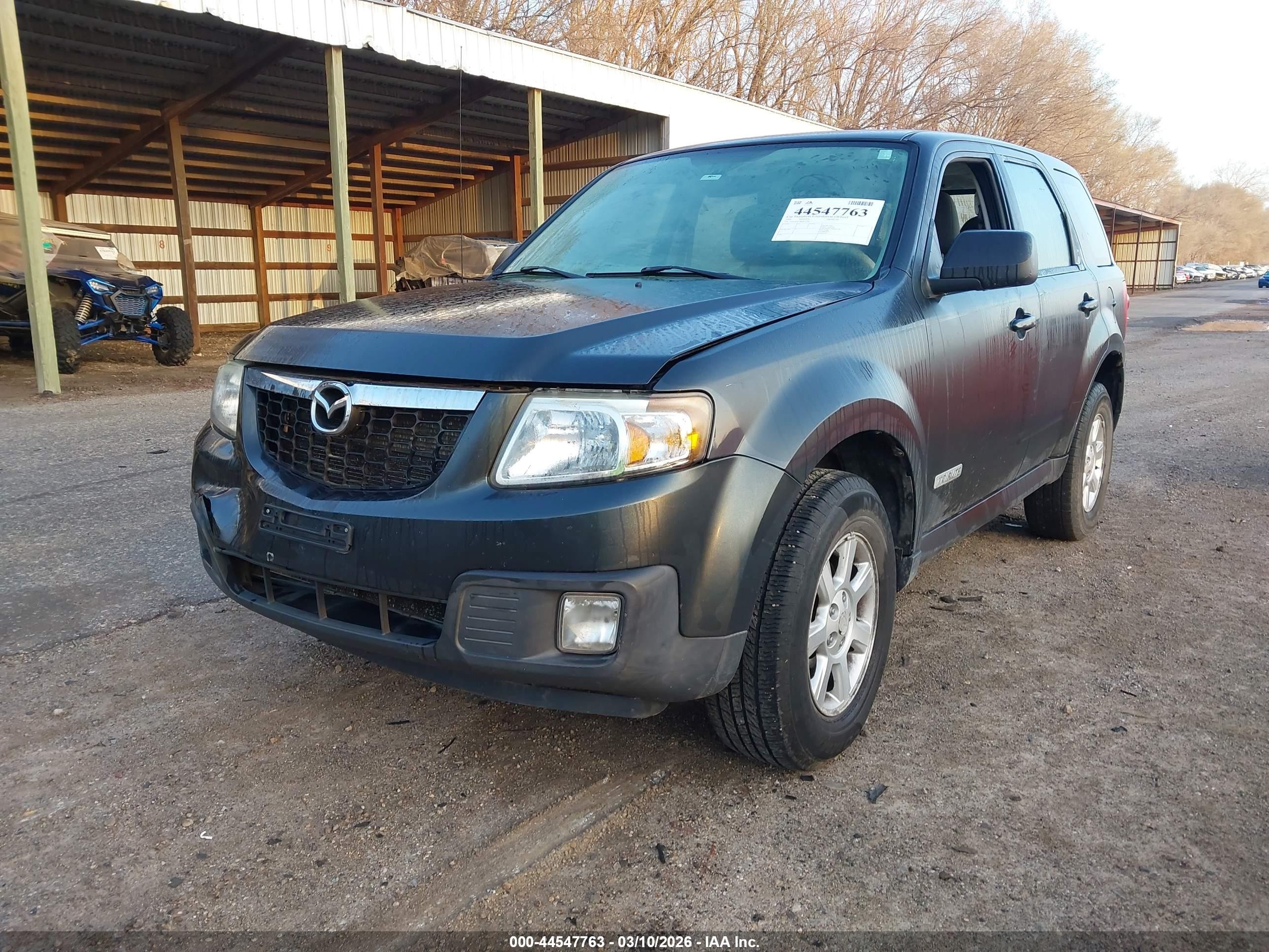 2008 Mazda Tribute I Sport Серый vin: 4F2CZ02Z78KM17789