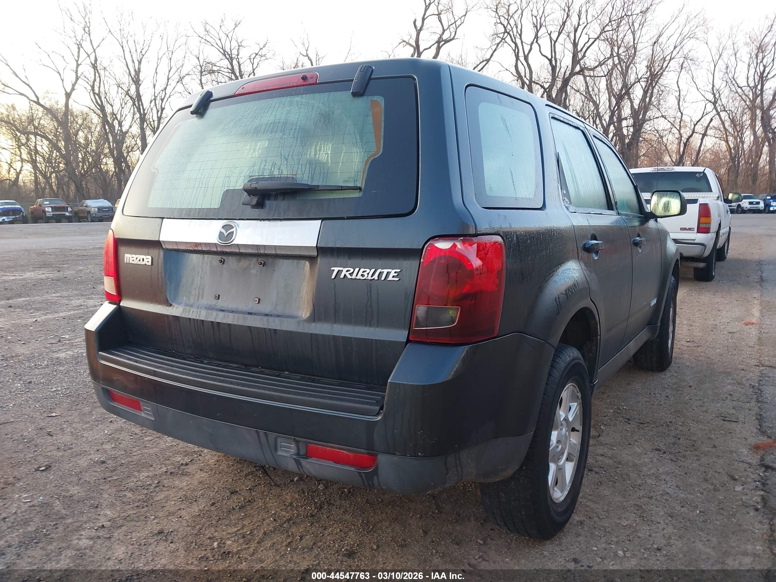 2008 Mazda Tribute I Sport Серый vin: 4F2CZ02Z78KM17789