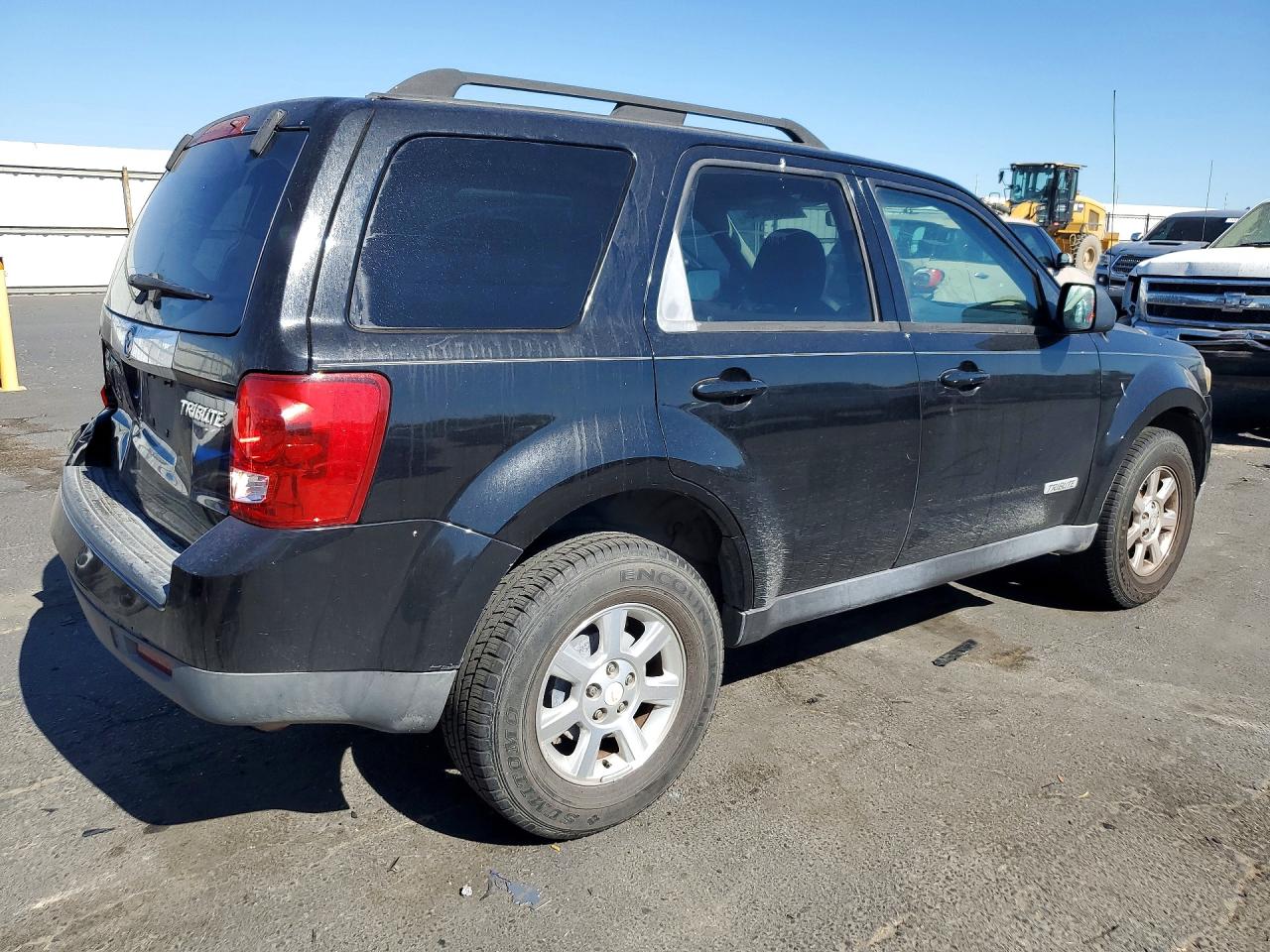 2008 Mazda Tribute I Black vin: 4F2CZ02Z88KM15632