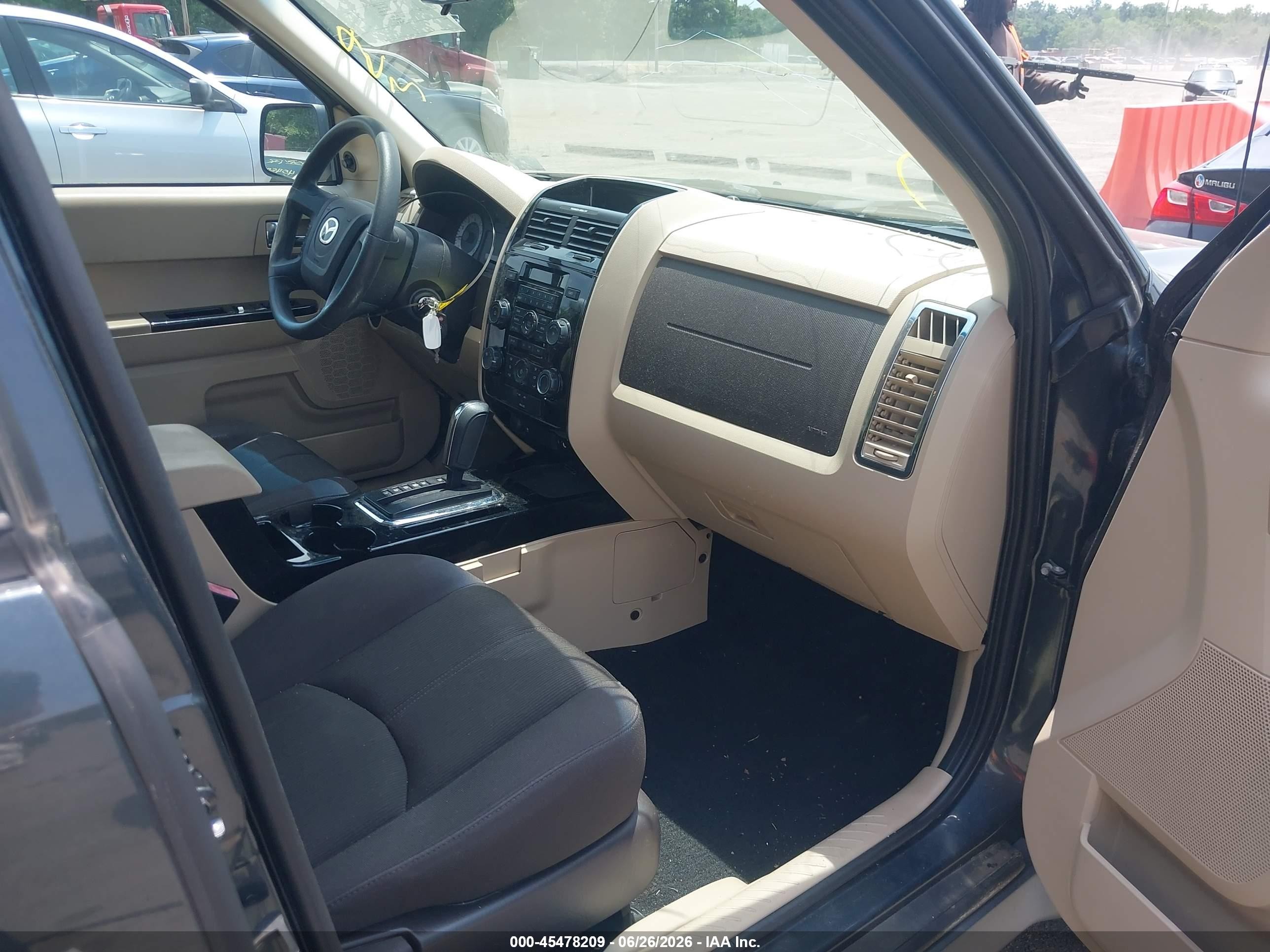2008 Mazda Tribute I Sport Синий vin: 4F2CZ02Z98KM23478