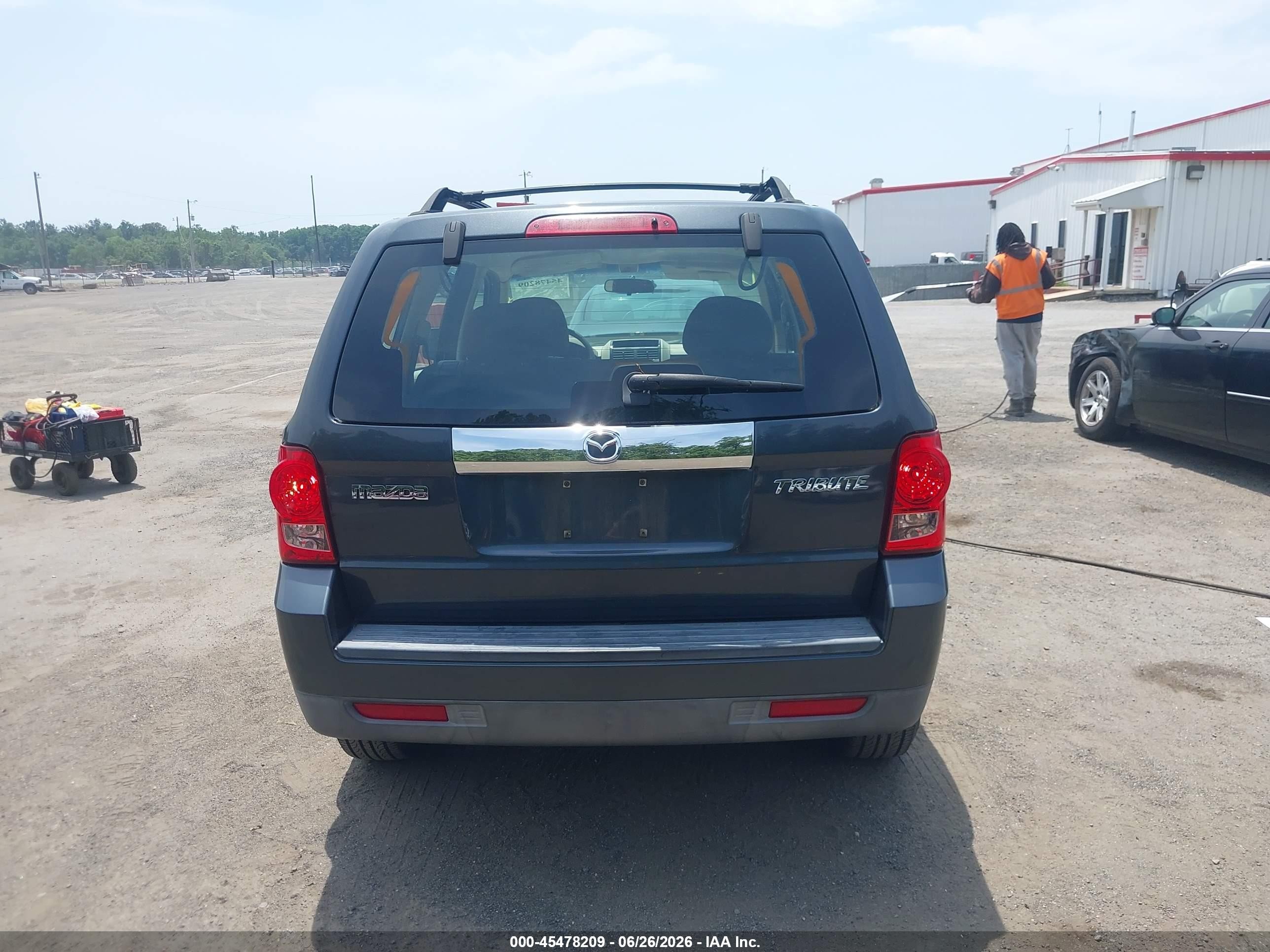 2008 Mazda Tribute I Sport Синий vin: 4F2CZ02Z98KM23478