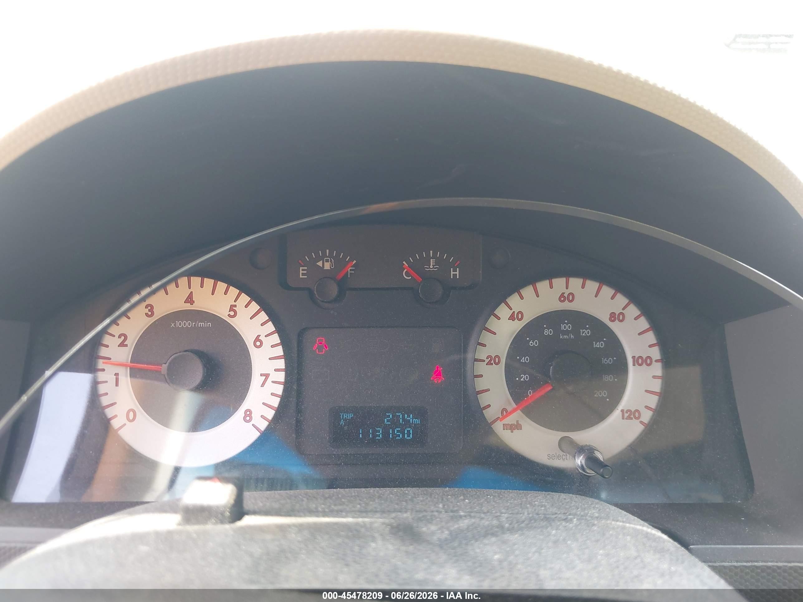 2008 Mazda Tribute I Sport Синий vin: 4F2CZ02Z98KM23478