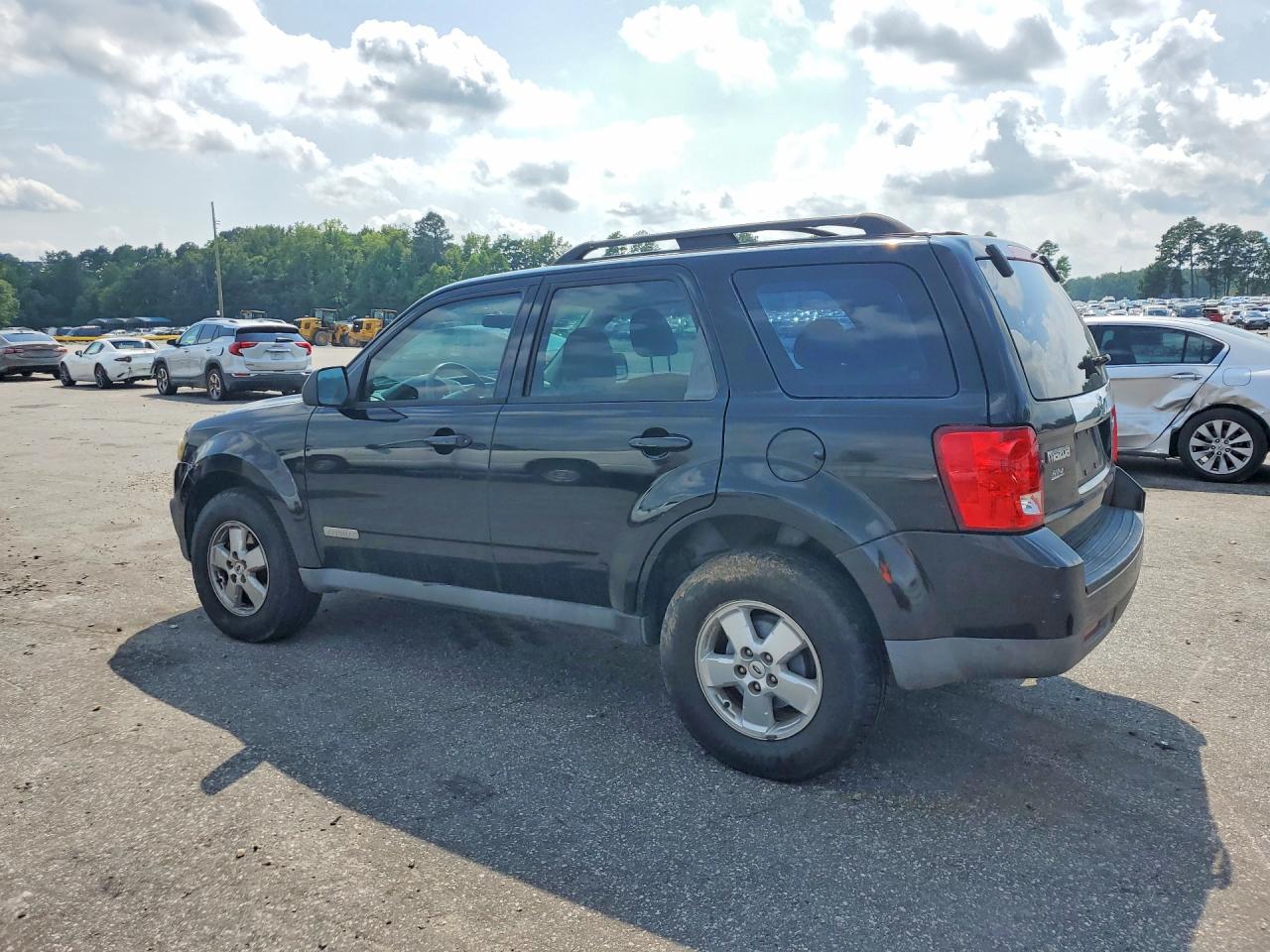 2008 Mazda Tribute I Black vin: 4F2CZ02ZX8KM31069