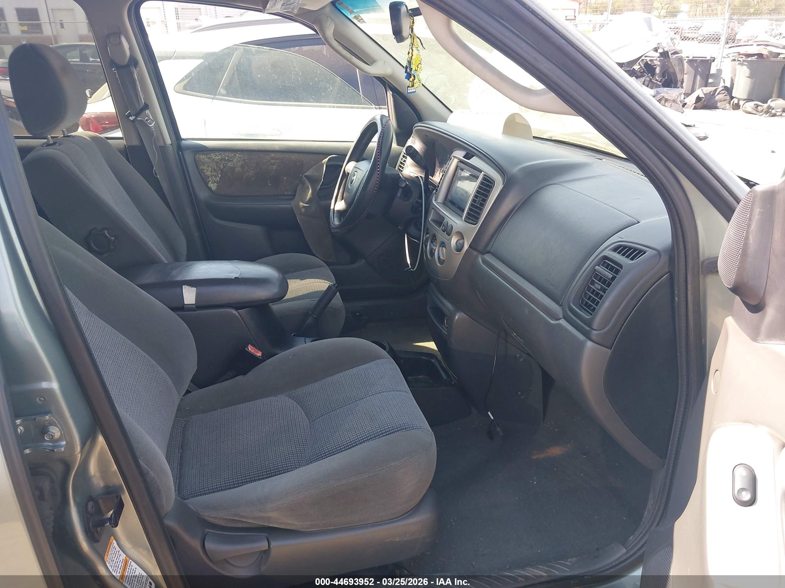 2004 Mazda Tribute Lx V6 Teal vin: 4F2CZ04144KM25138