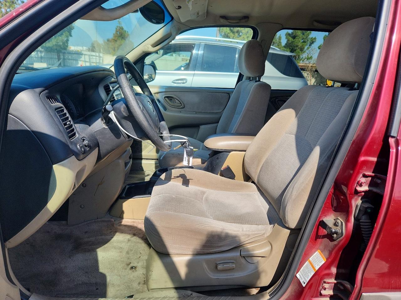 2003 Mazda Tribute Lx Maroon vin: 4F2CZ04183KM29305