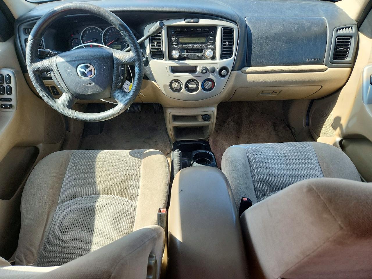 2003 Mazda Tribute Lx Maroon vin: 4F2CZ04183KM29305