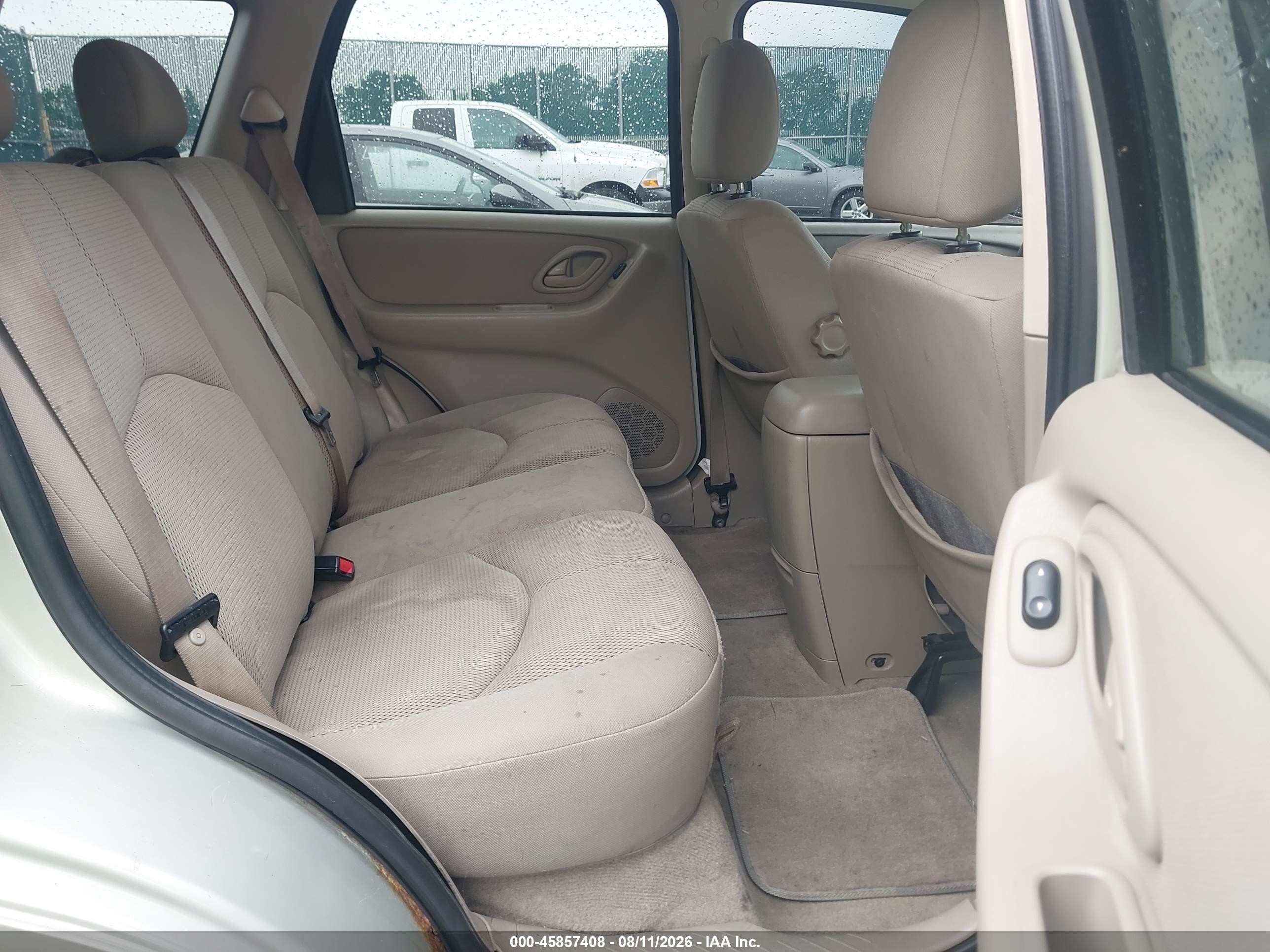 2005 Mazda Tribute S Желто-коричневый vin: 4F2CZ04195KM60825