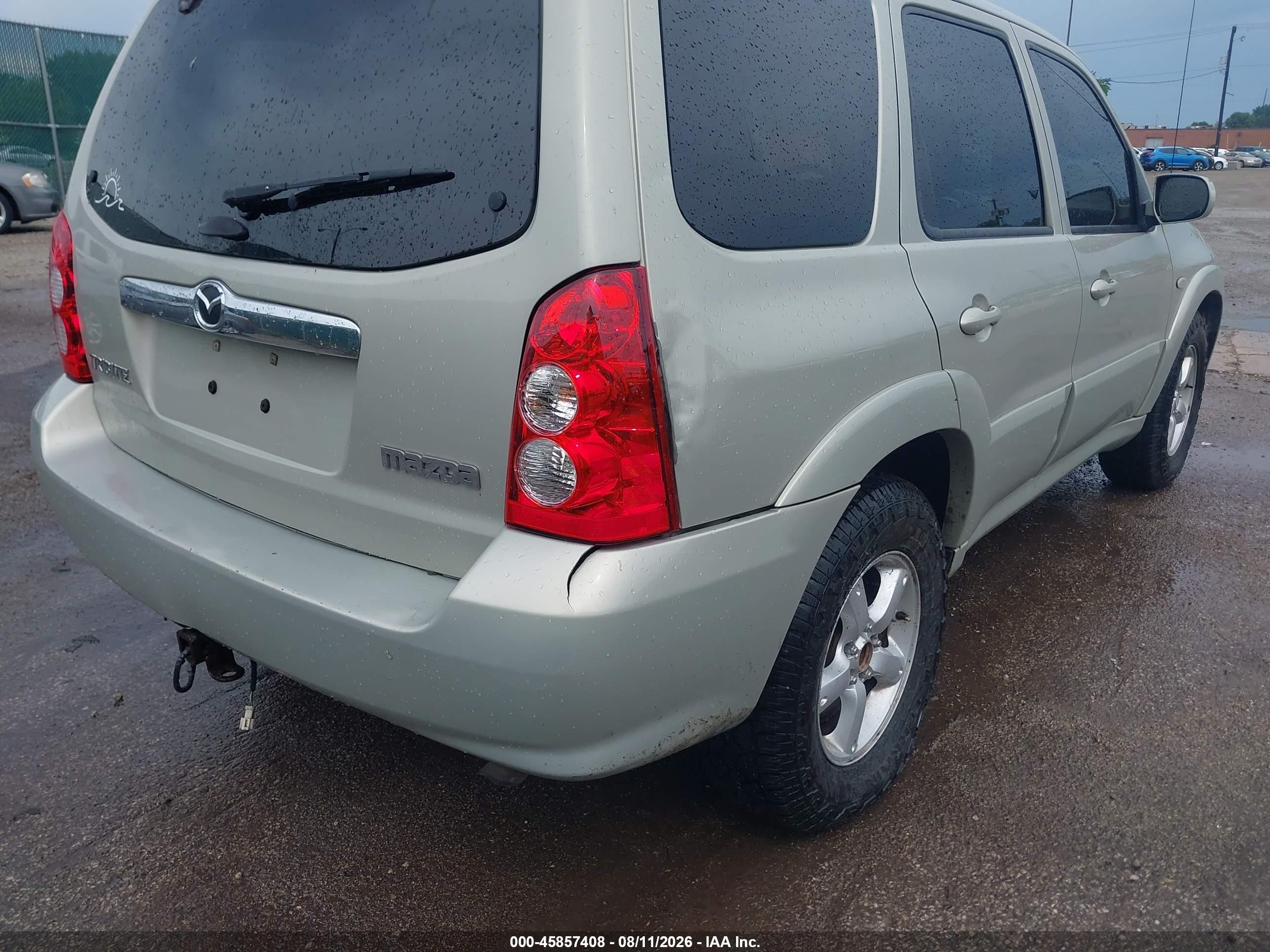 2005 Mazda Tribute S Желто-коричневый vin: 4F2CZ04195KM60825