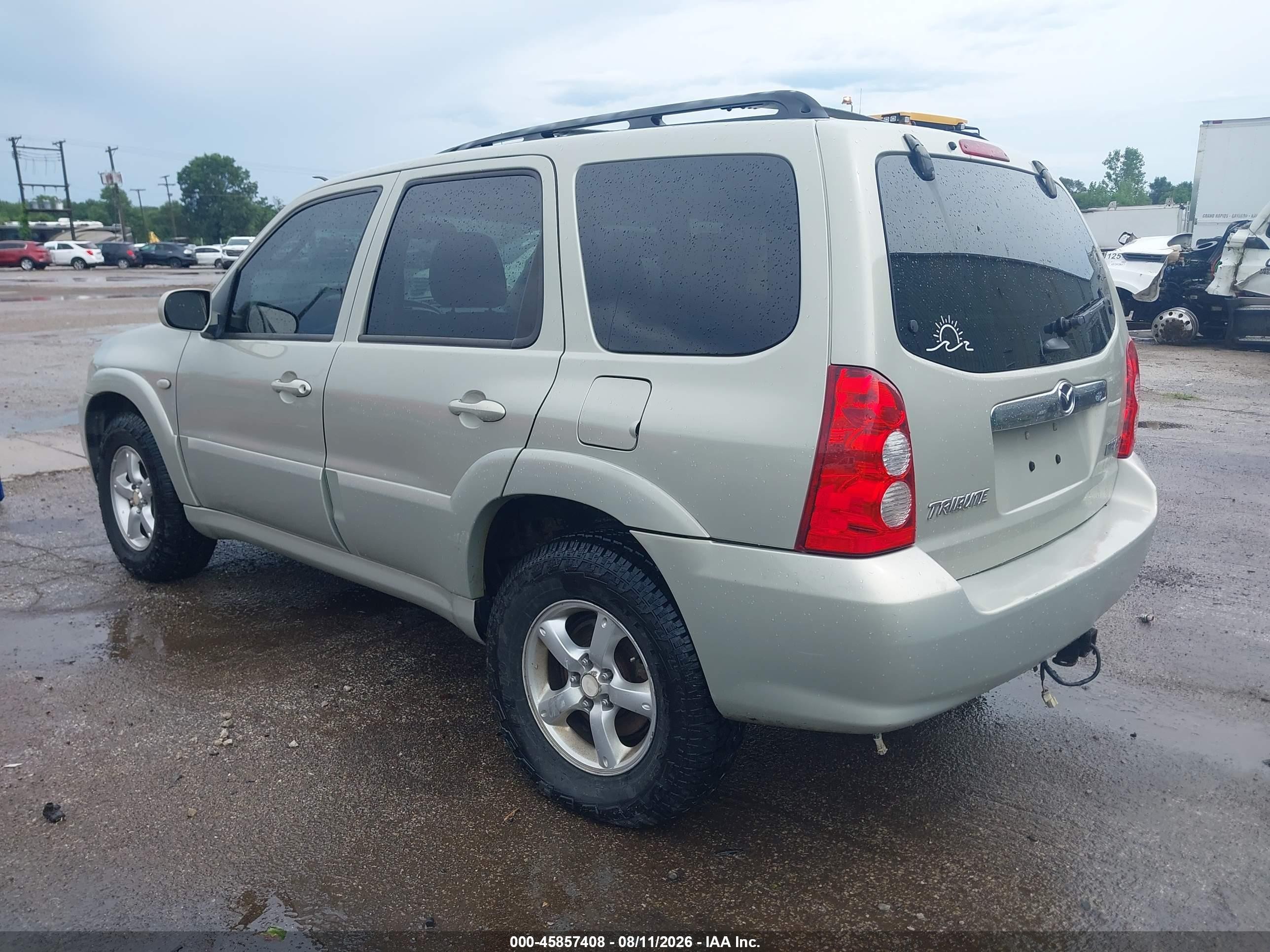 2005 Mazda Tribute S Желто-коричневый vin: 4F2CZ04195KM60825