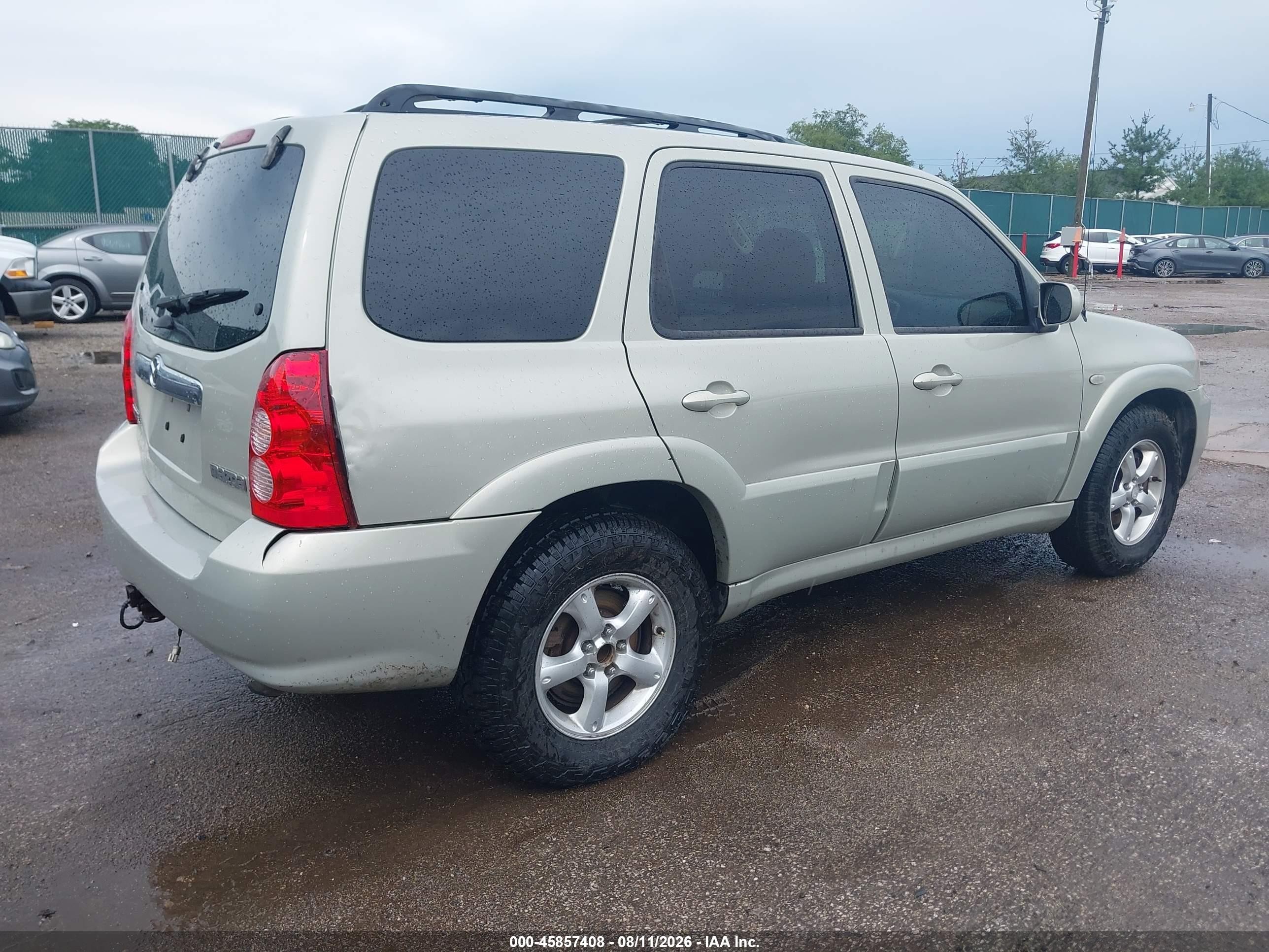 2005 Mazda Tribute S Желто-коричневый vin: 4F2CZ04195KM60825