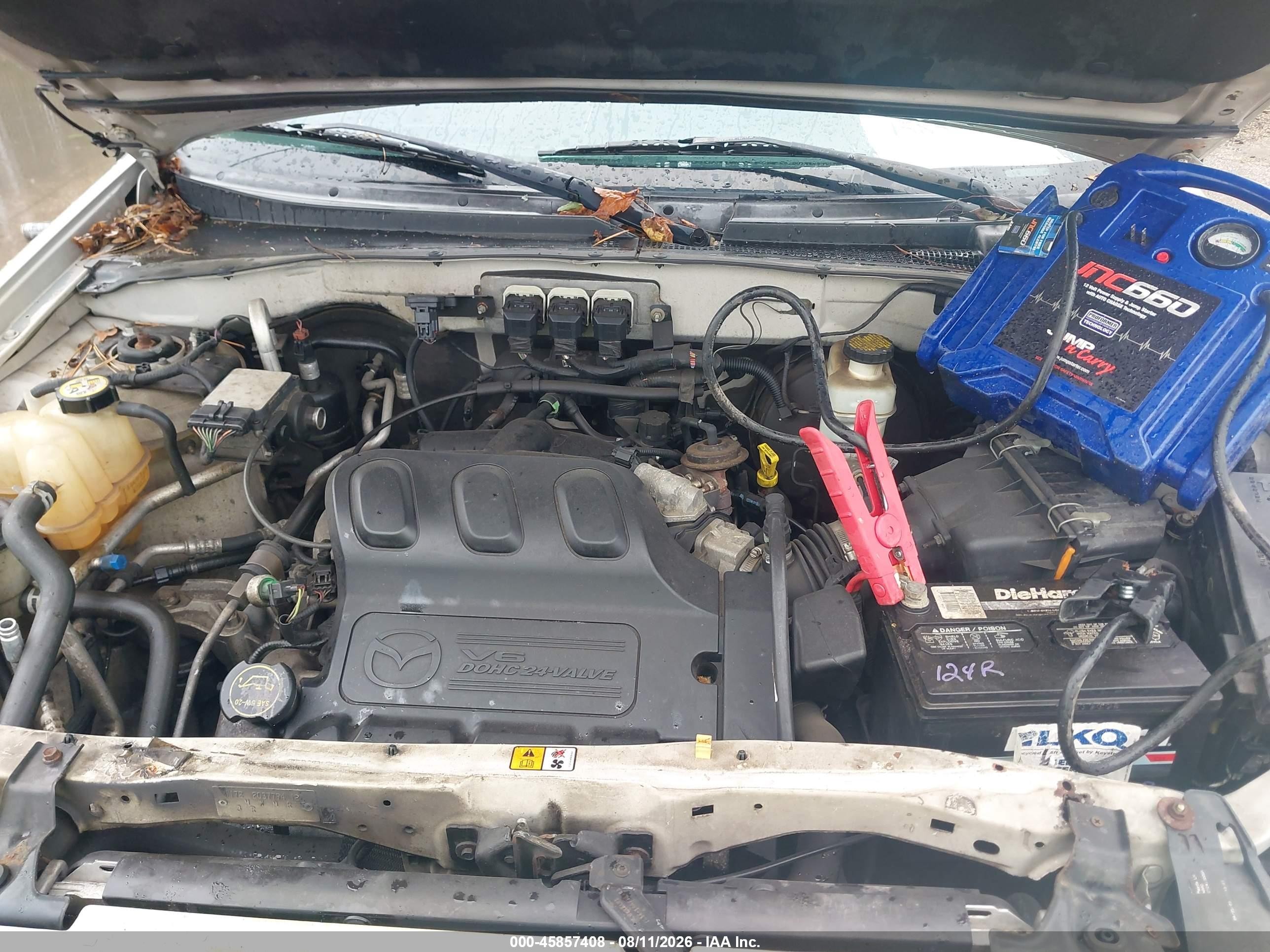 2005 Mazda Tribute S Желто-коричневый vin: 4F2CZ04195KM60825