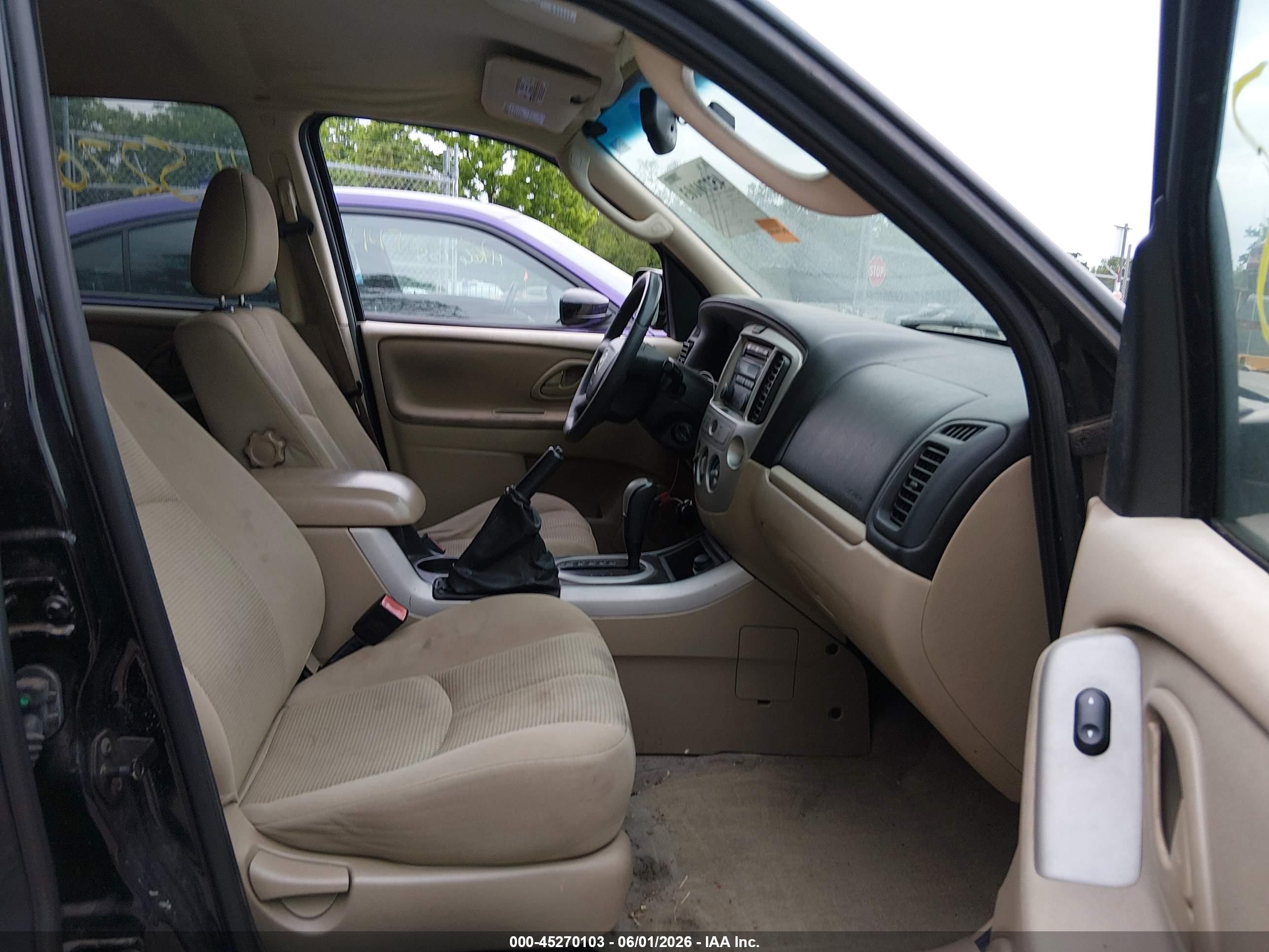 2006 Mazda Tribute S Черный vin: 4F2CZ041X6KM32498