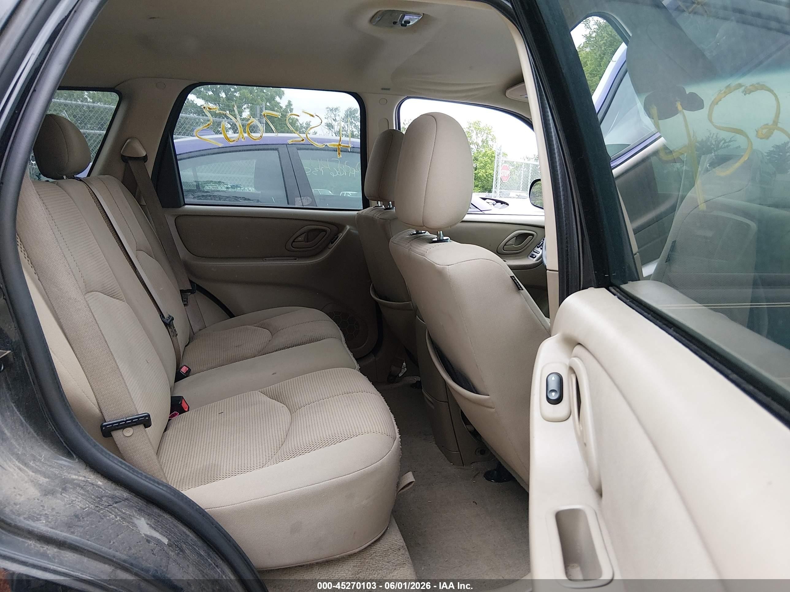 2006 Mazda Tribute S Черный vin: 4F2CZ041X6KM32498