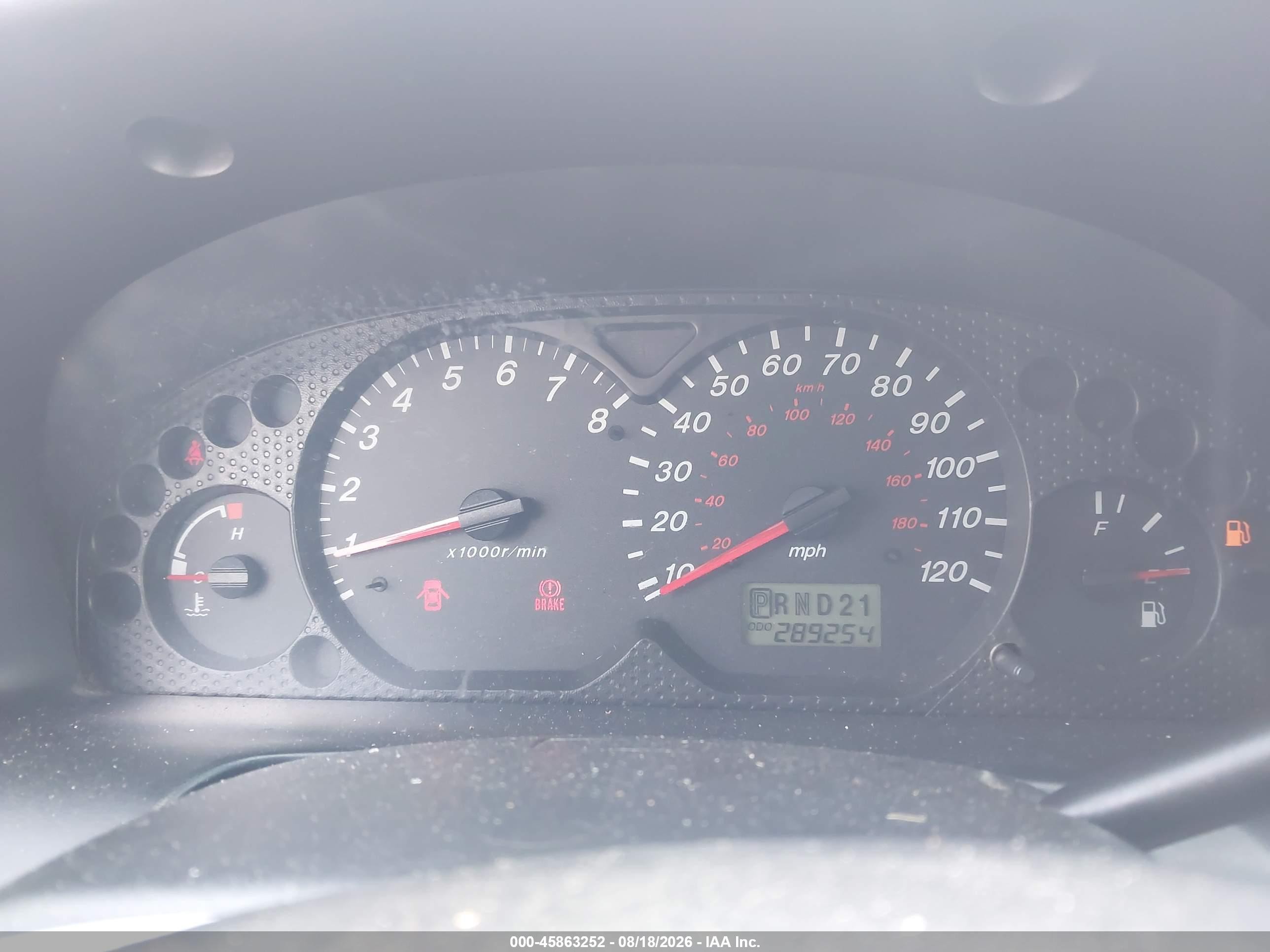 2003 Mazda Tribute Es V6 Blue vin: 4F2CZ06103KM11717