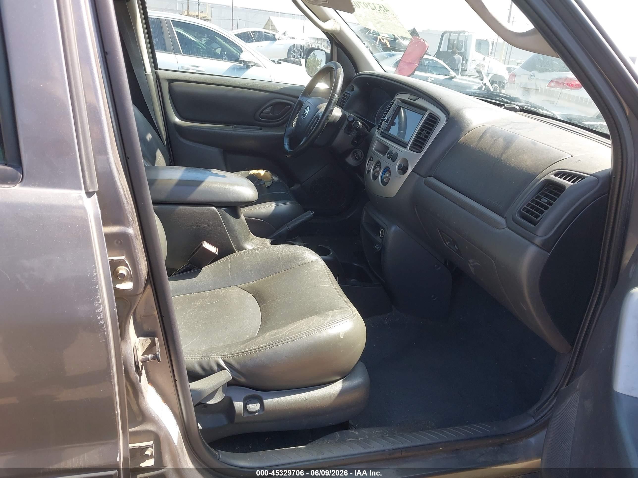 2003 Mazda Tribute Es V6 Gray vin: 4F2CZ06113KM34780