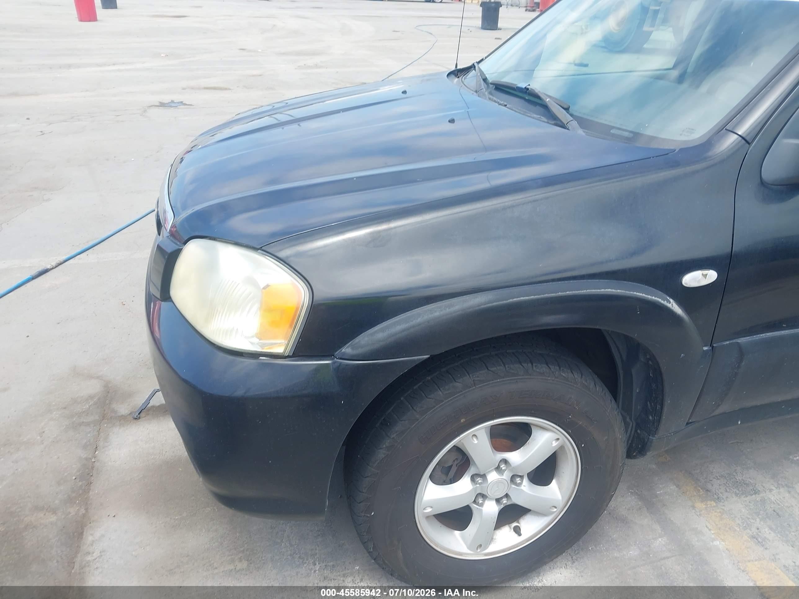 2006 Mazda Tribute S Синий vin: 4F2CZ06116KM02223