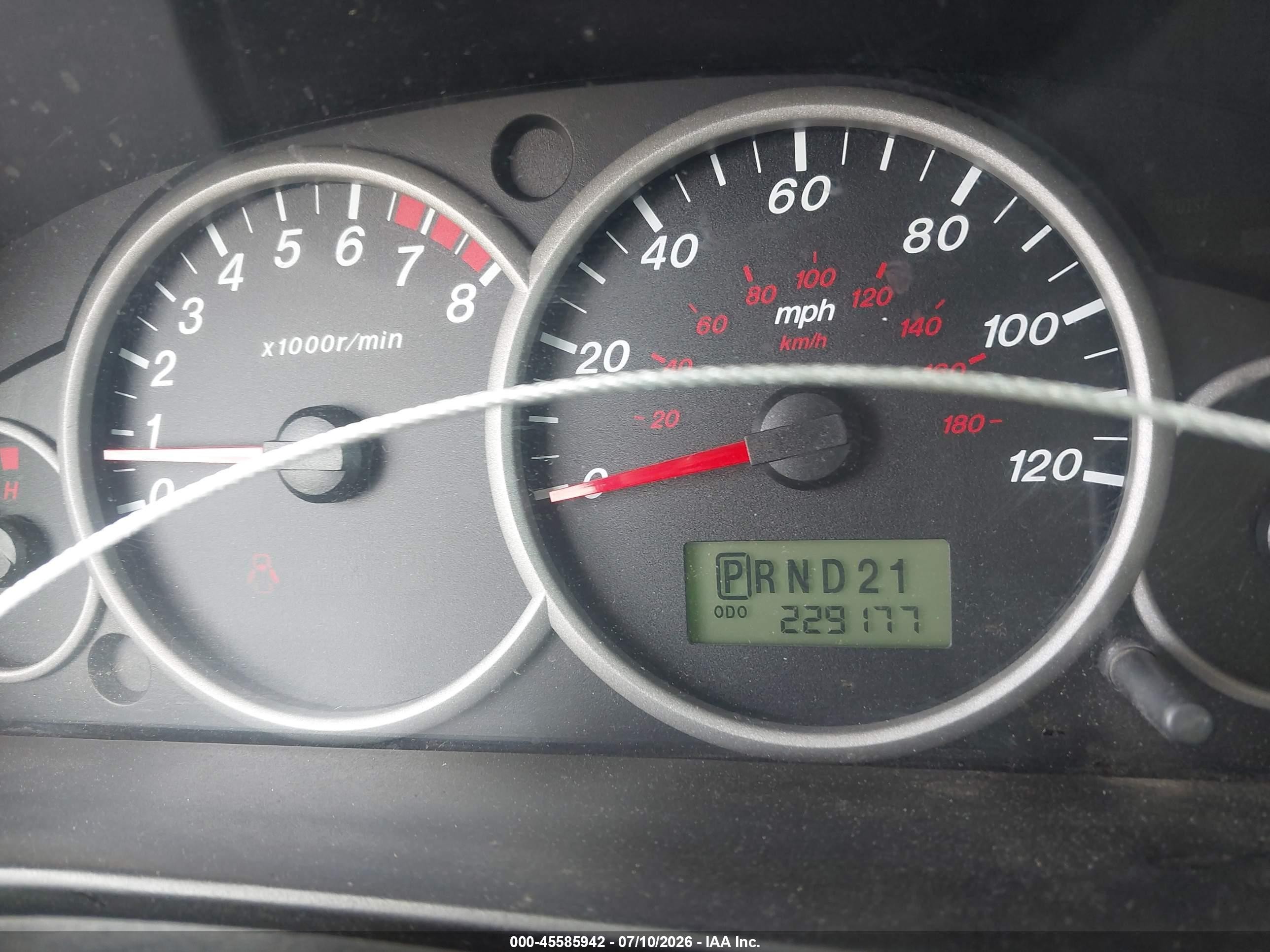 2006 Mazda Tribute S Синий vin: 4F2CZ06116KM02223