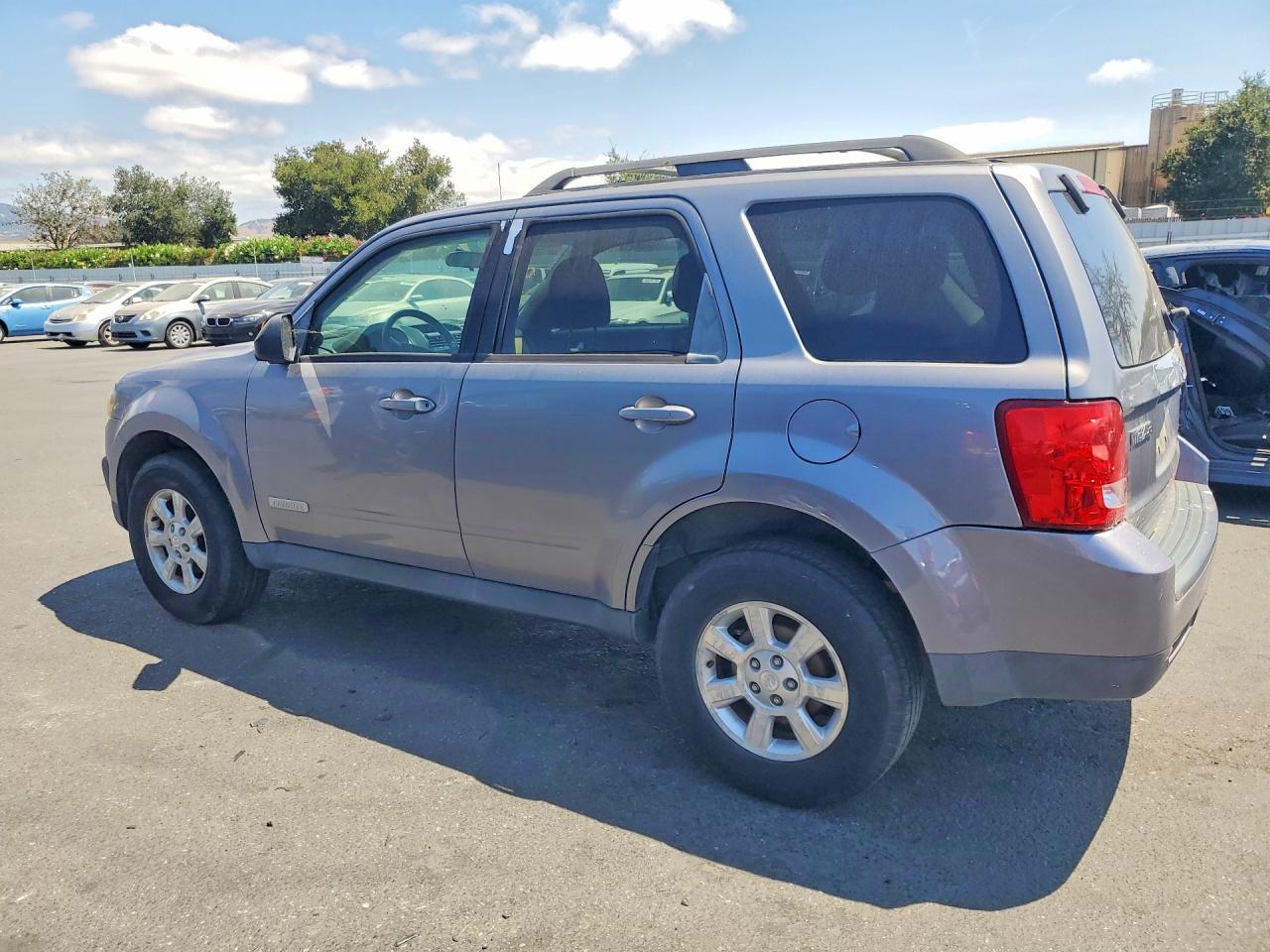 2008 Mazda Tribute S Gray vin: 4F2CZ06118KM00149